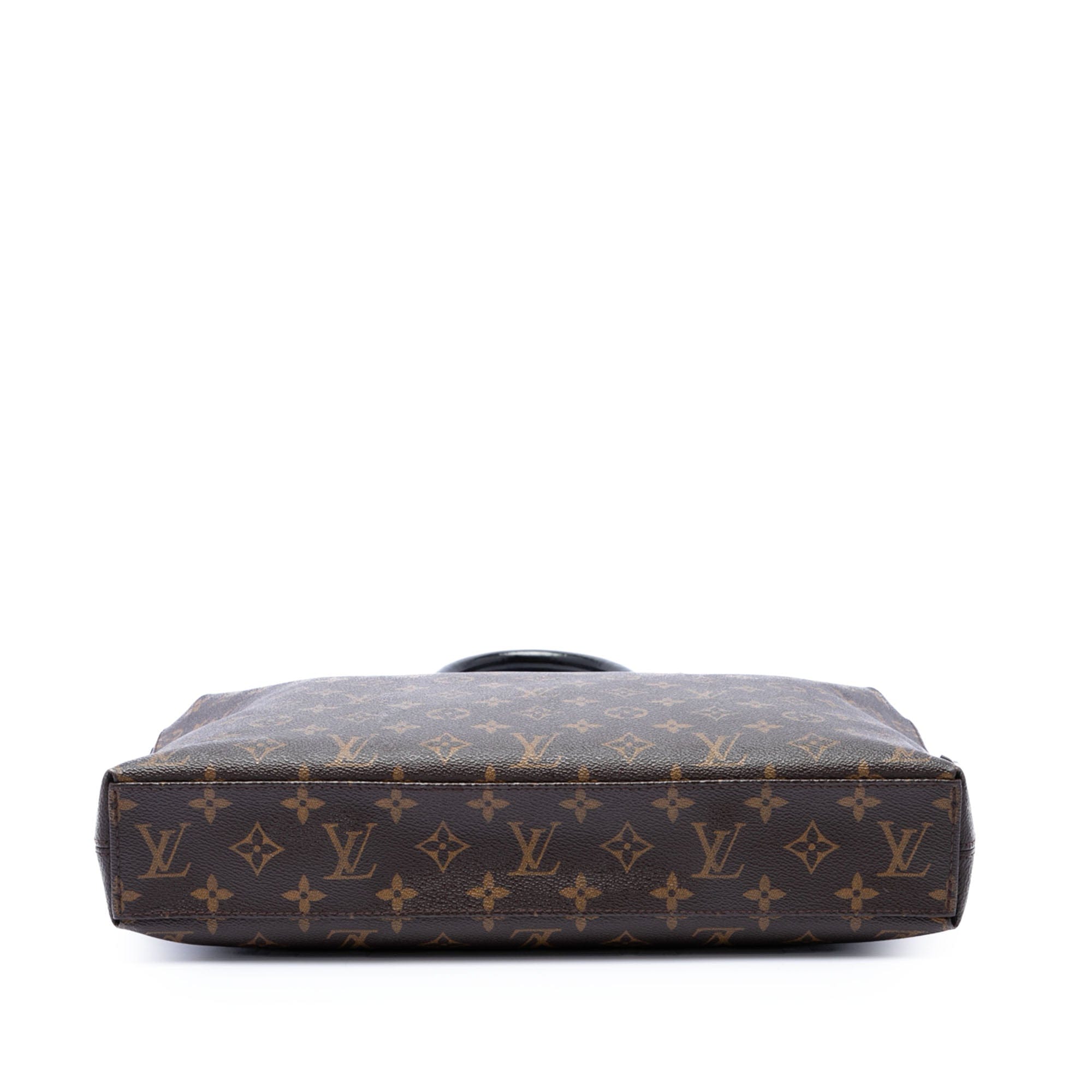 Louis Vuitton Monogram Macassar Porte Documents Jour