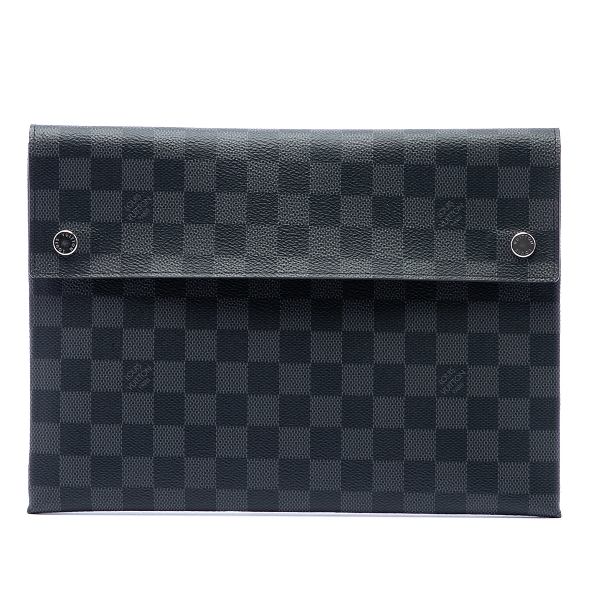 Louis Vuitton Damier Graphite Alpha Pochette GM