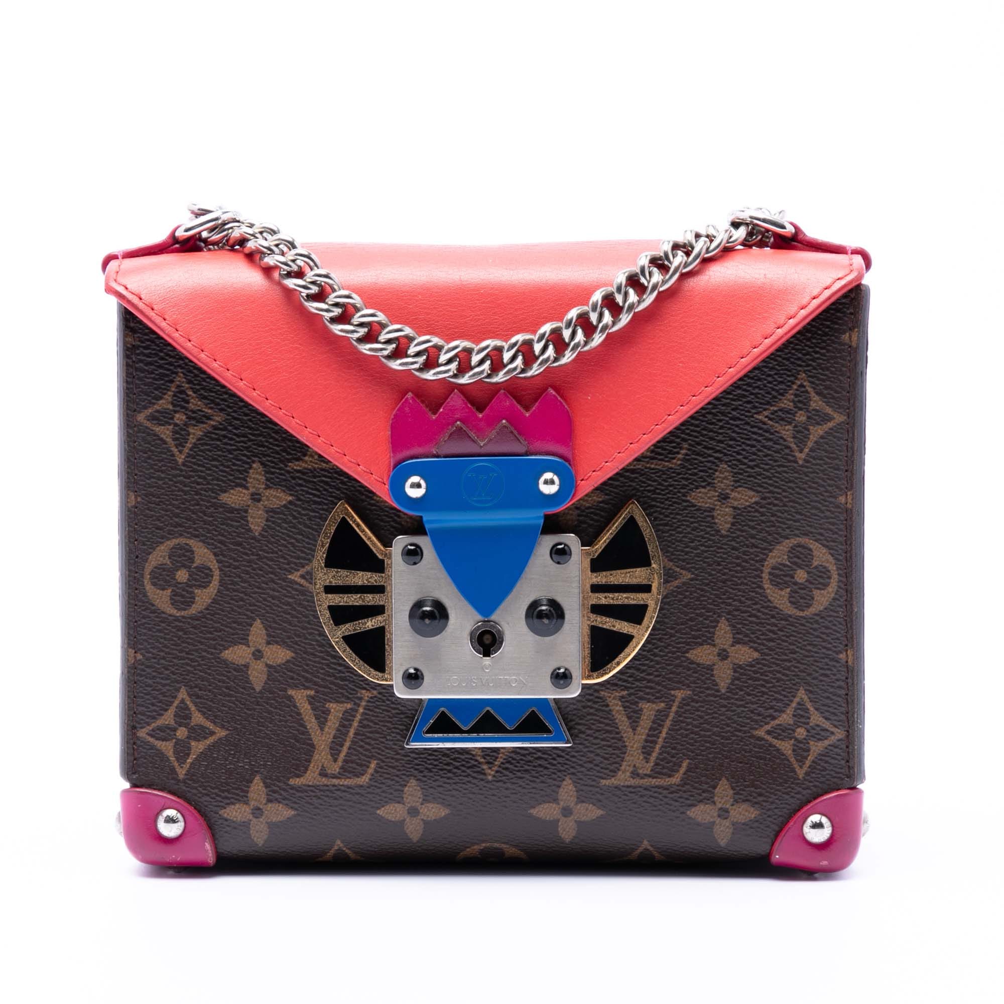 Louis Vuitton Monogram Tribal Mask Pochette PM