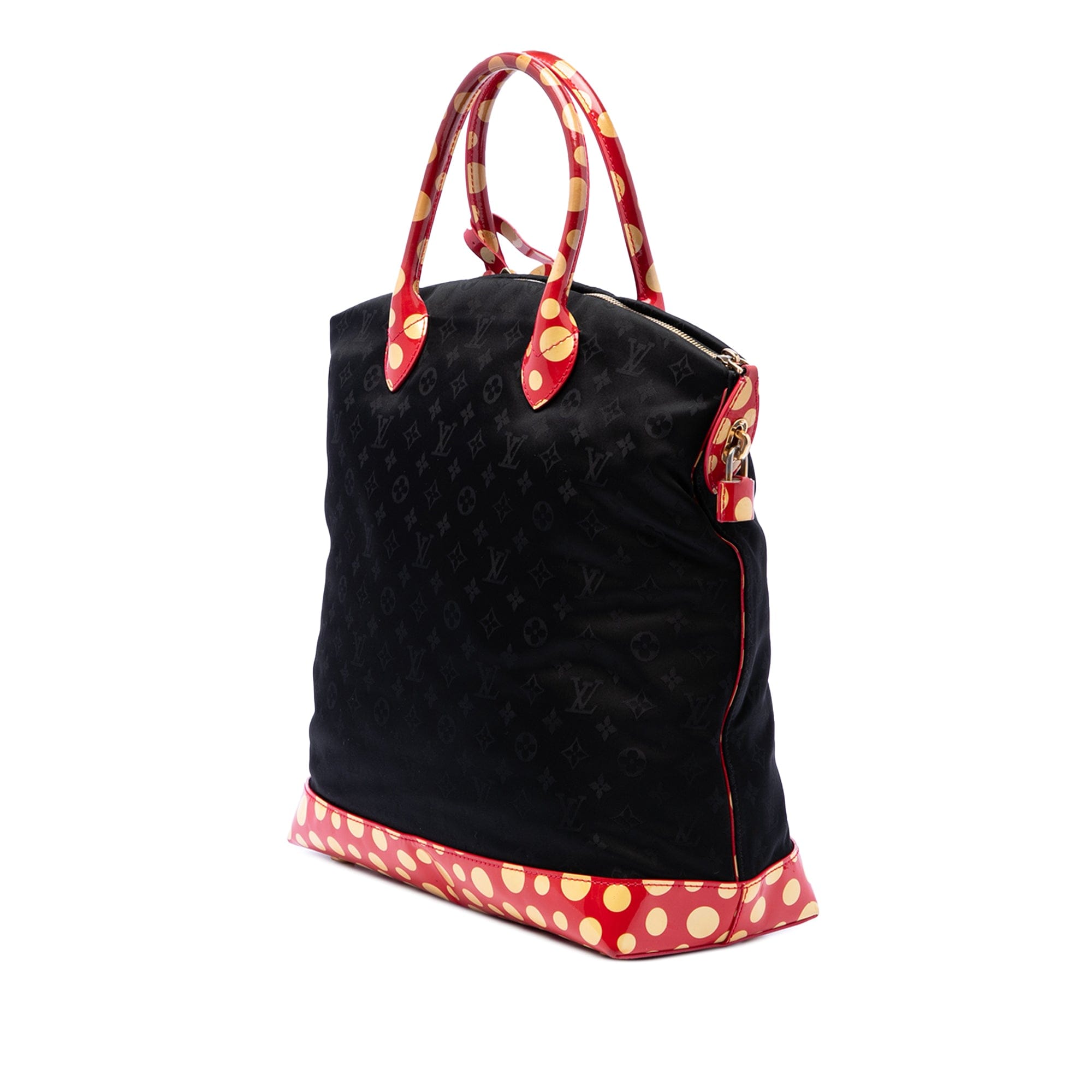 Louis Vuitton Yayoi Kusama Monogram Lockit Vertical Dots Infinity MM