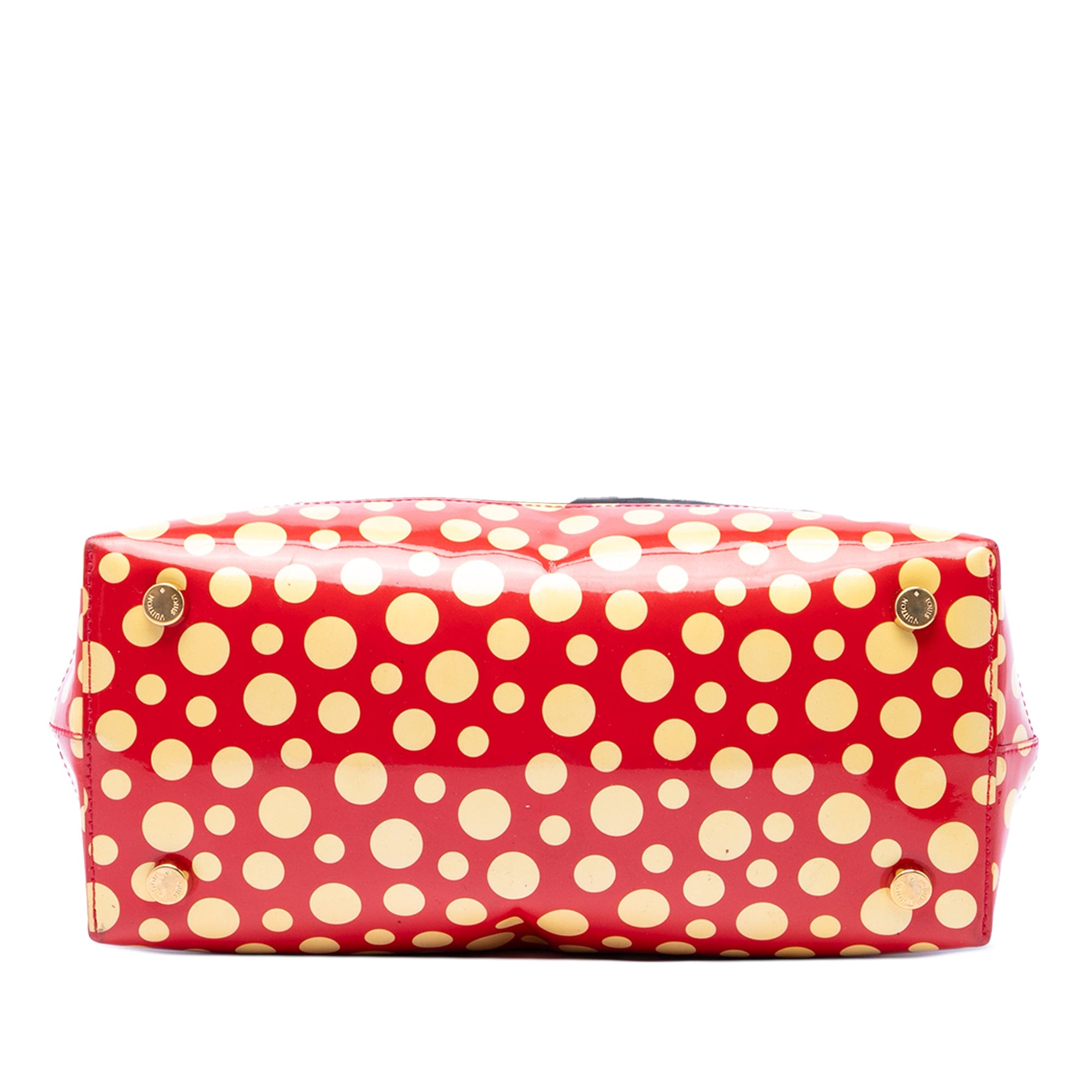 Louis Vuitton Yayoi Kusama Monogram Lockit Vertical Dots Infinity MM
