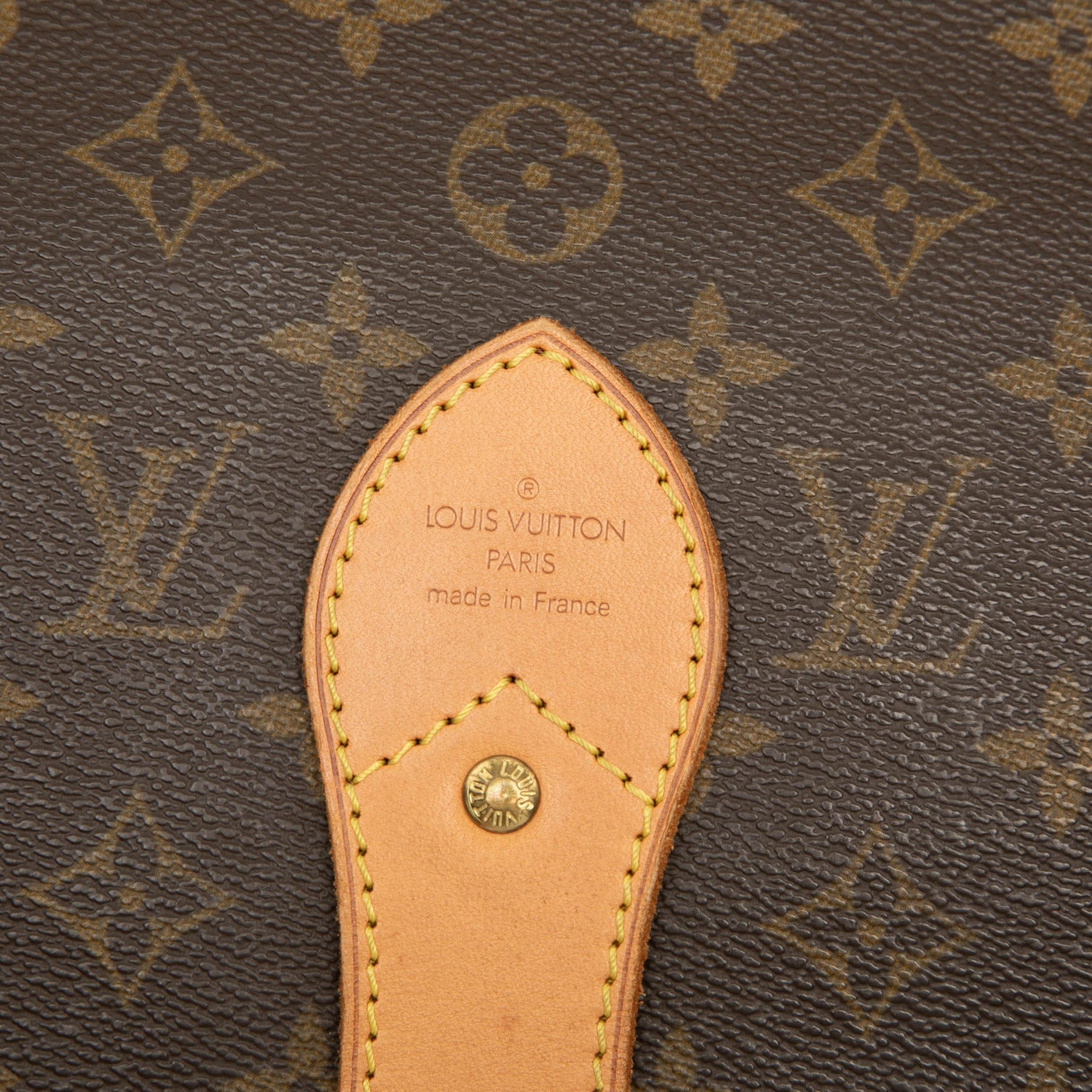 Louis Vuitton Monogram Sac Chasse Hunting Bag