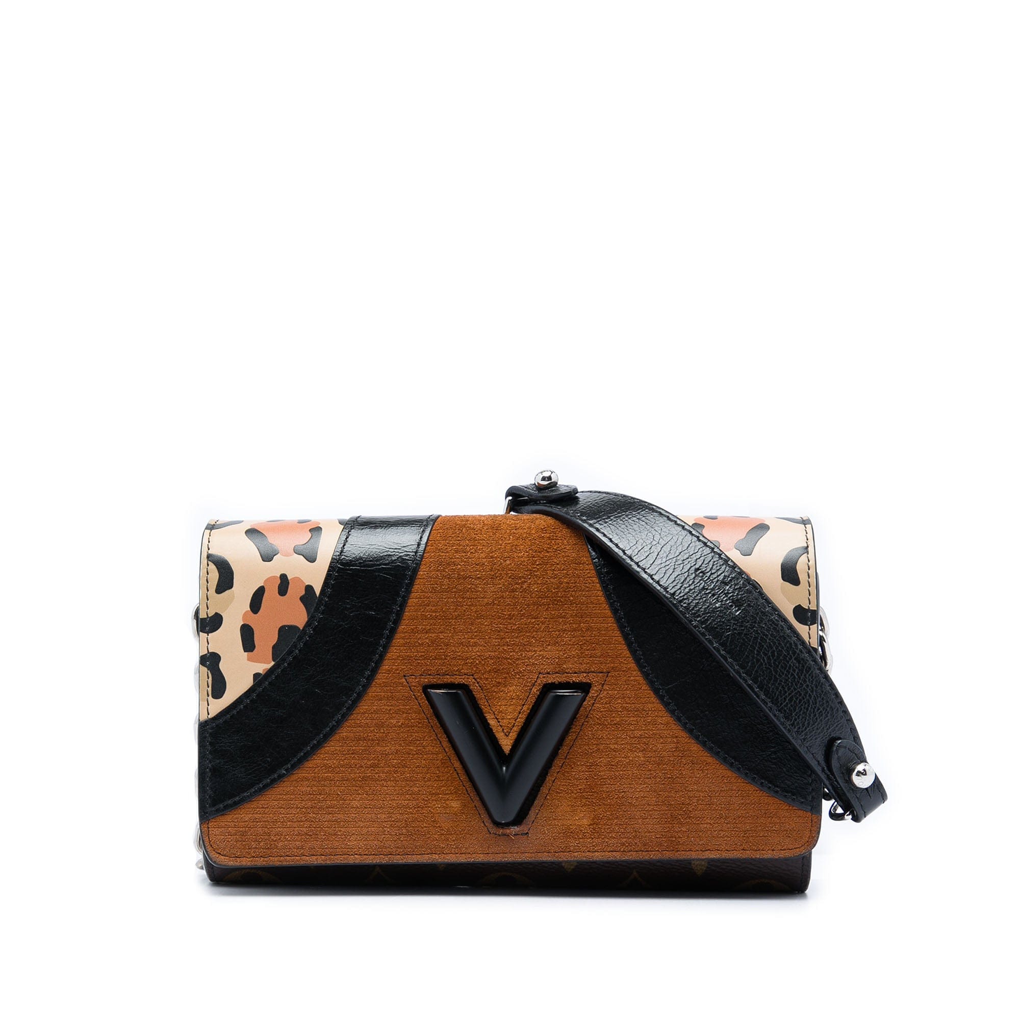 Louis Vuitton Monogram Wild at Heart Twist Wallet on Chain
