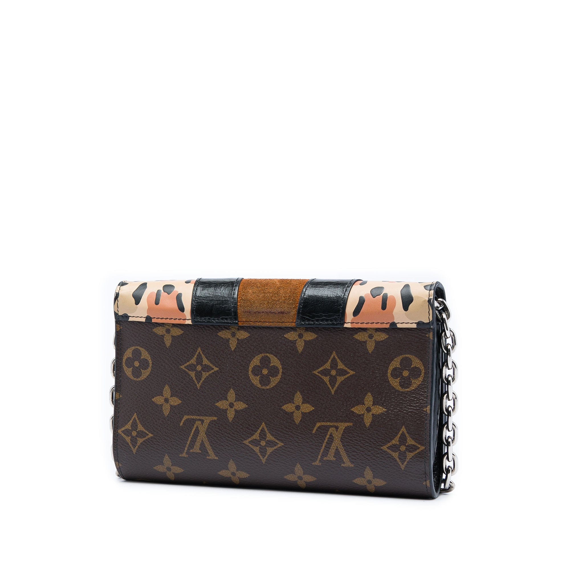 Louis Vuitton Monogram Wild at Heart Twist Wallet on Chain