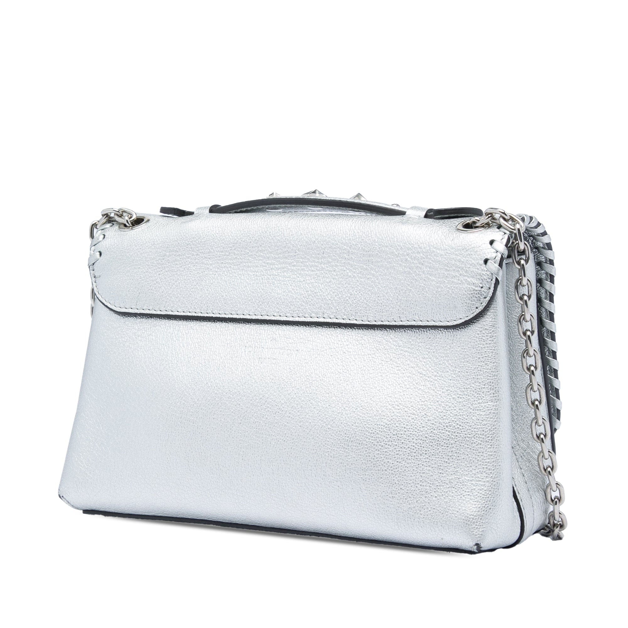 Louis Vuitton Metallic Cuir Plume Ecume Very Chain Bag