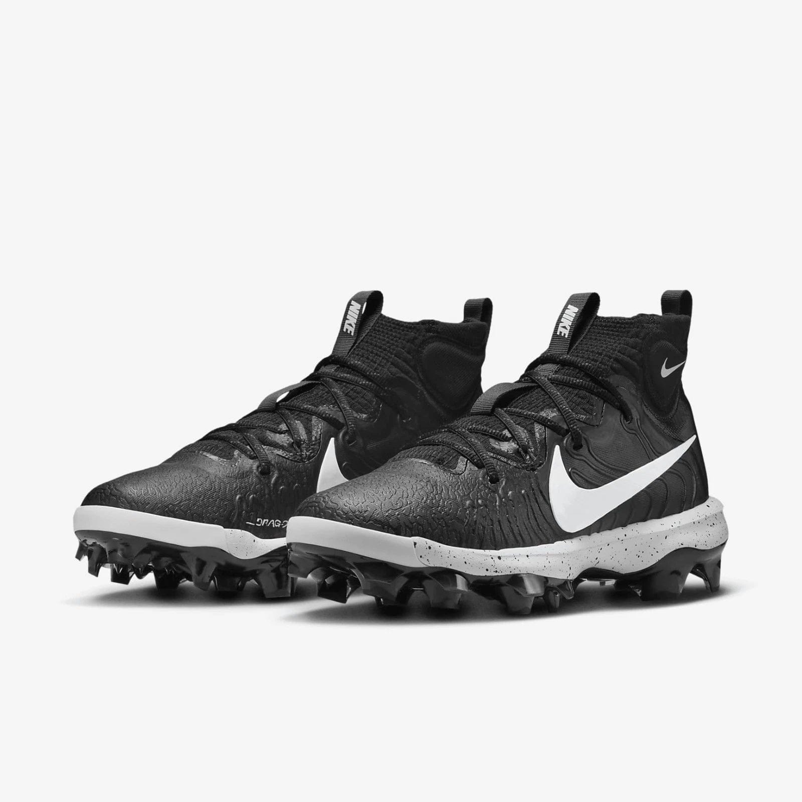 Nike Alpha Huarache NXT MCS DJ6519 - 002 Men's Black Baseball Cleats LIQ1278