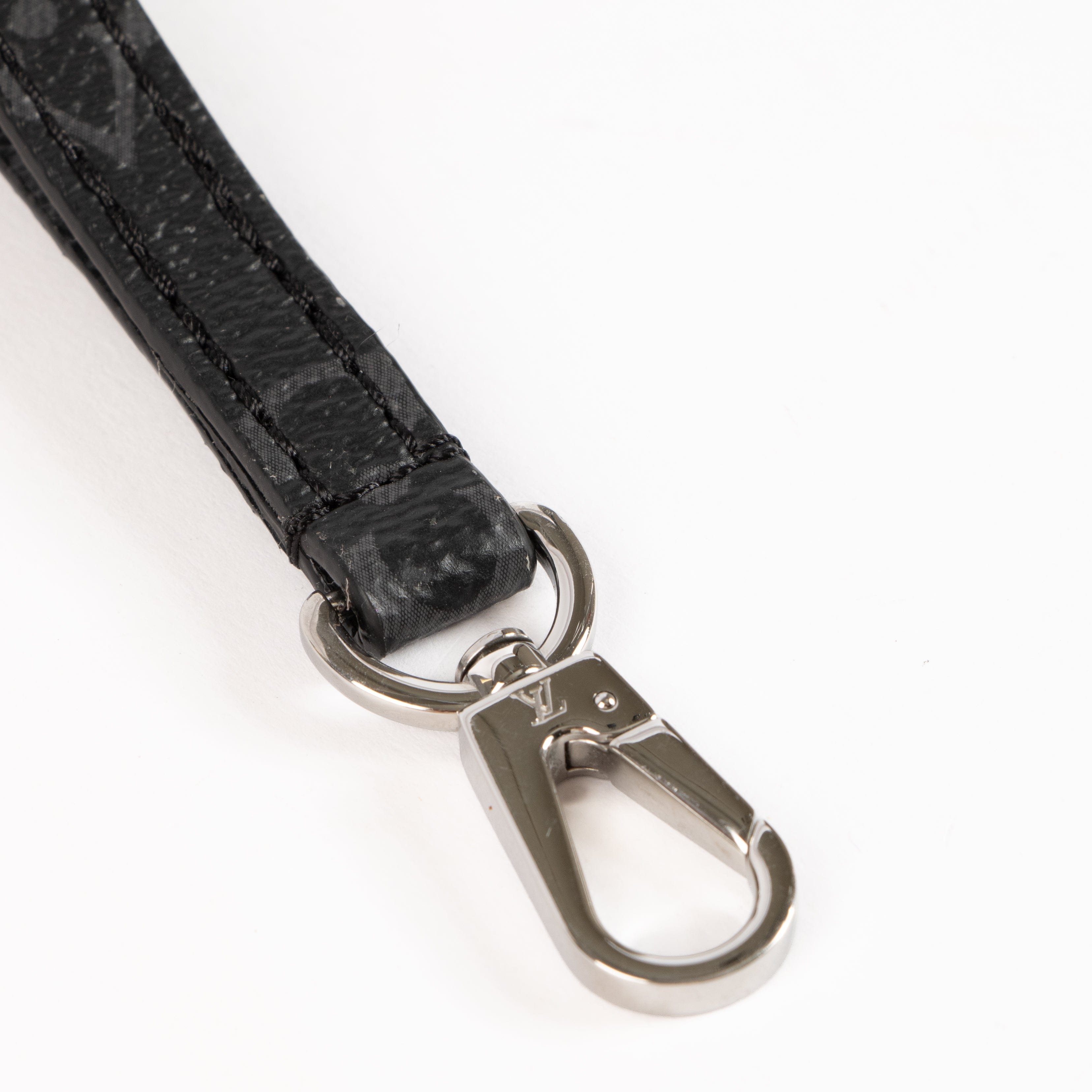 Louis Vuitton Dragonne Bag Charm Monogram Eclipse