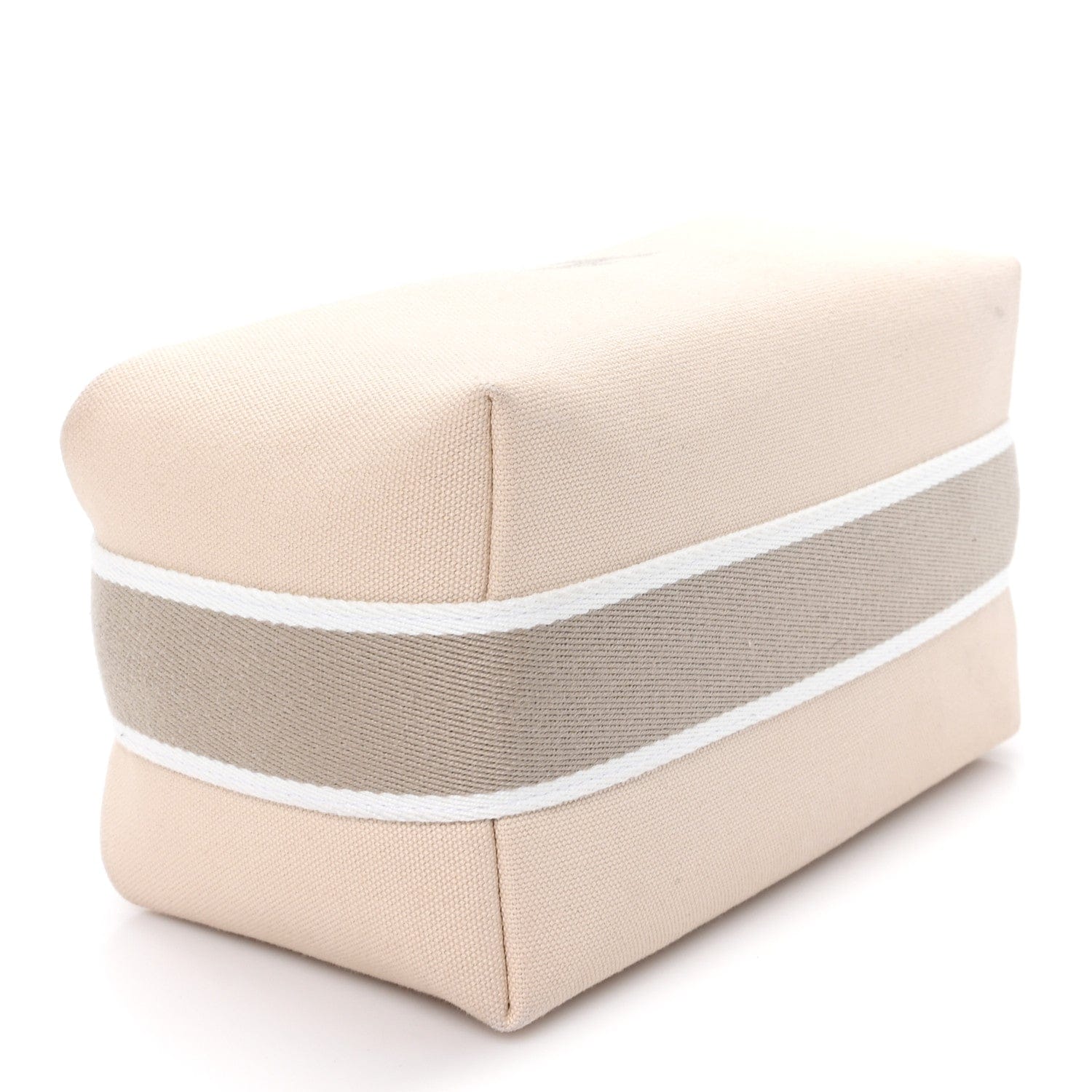 Hermes Canvas Small Bride - A - Brac Pouch Natural