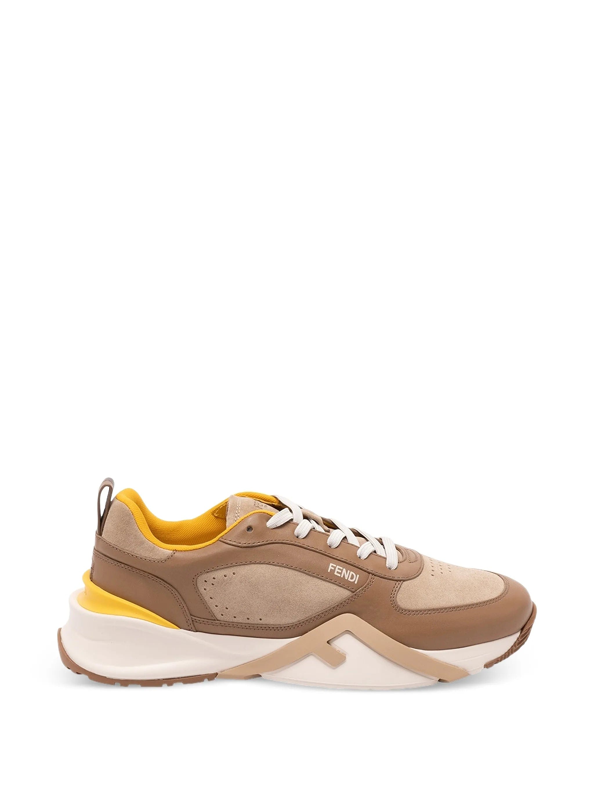 Fendi Flow panelled sneakers