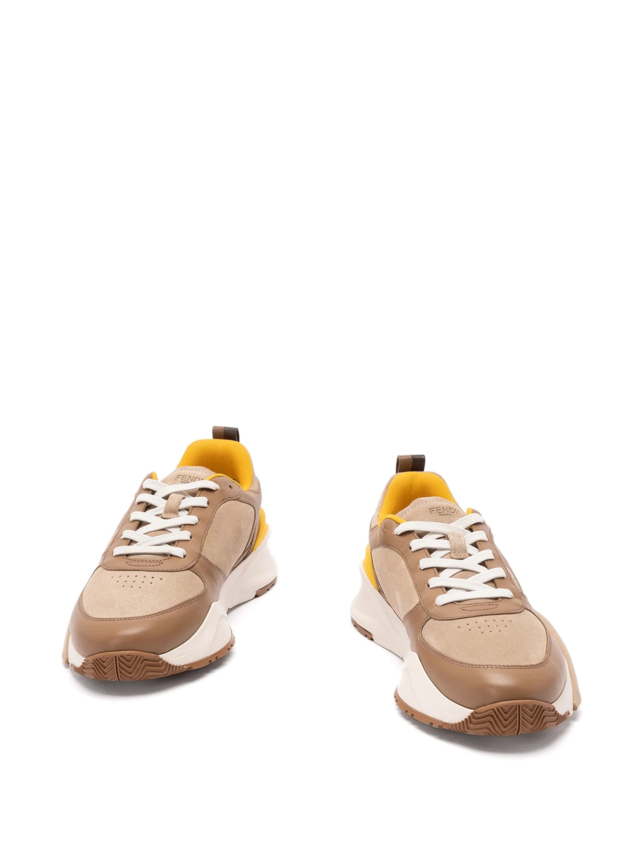 Fendi Flow panelled sneakers