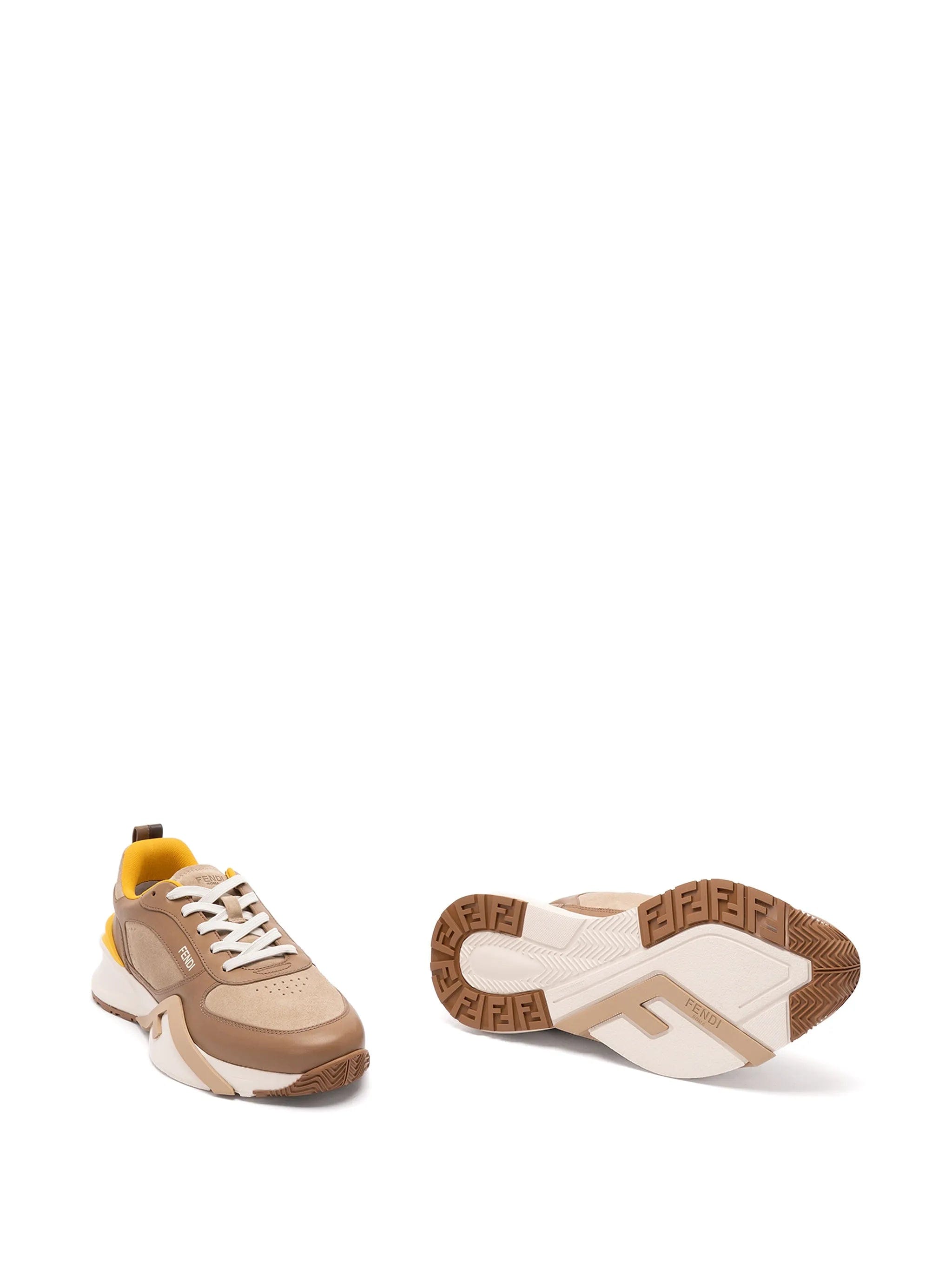 Fendi Flow panelled sneakers