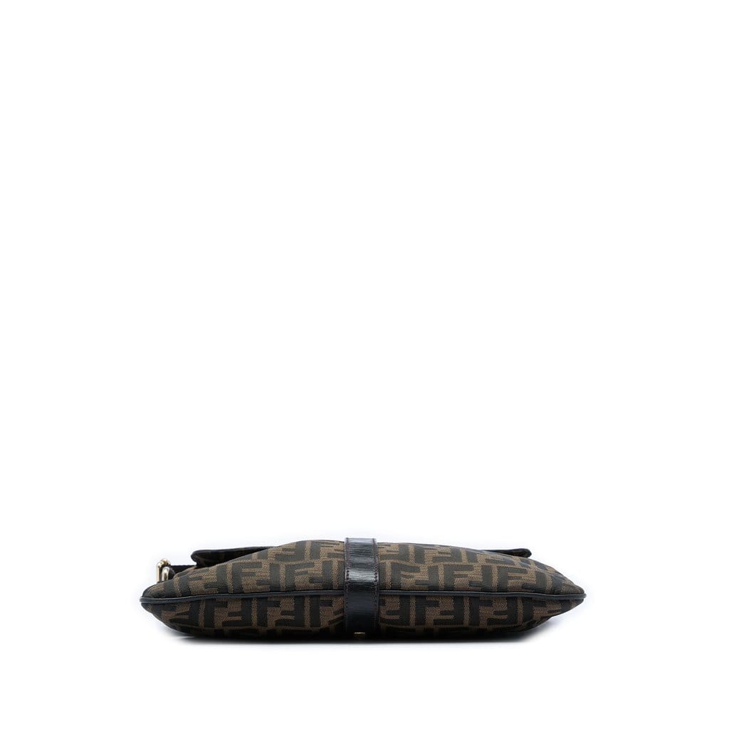 Fendi Zucca Canvas Chef Zip Crossbody