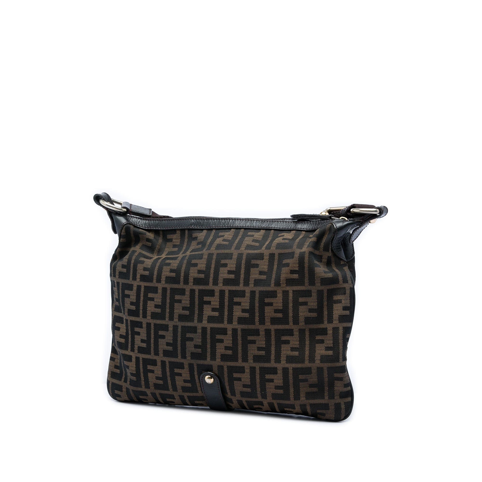 Fendi Zucca Canvas Chef Zip Crossbody