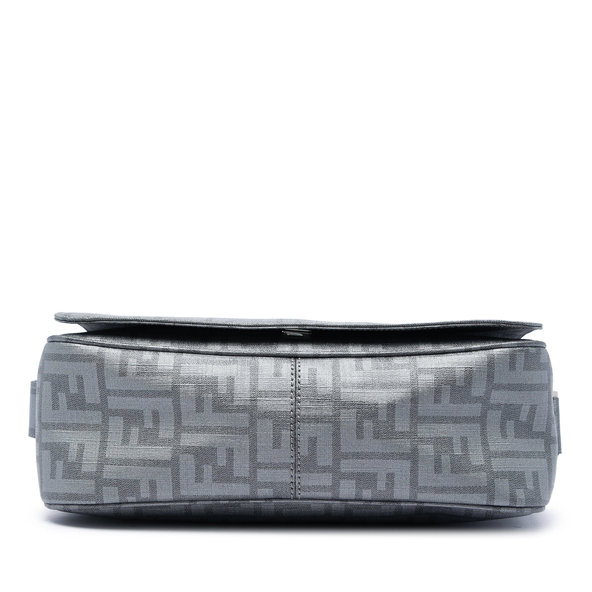 Fendi Zucca Spalmati Flap Crossbody