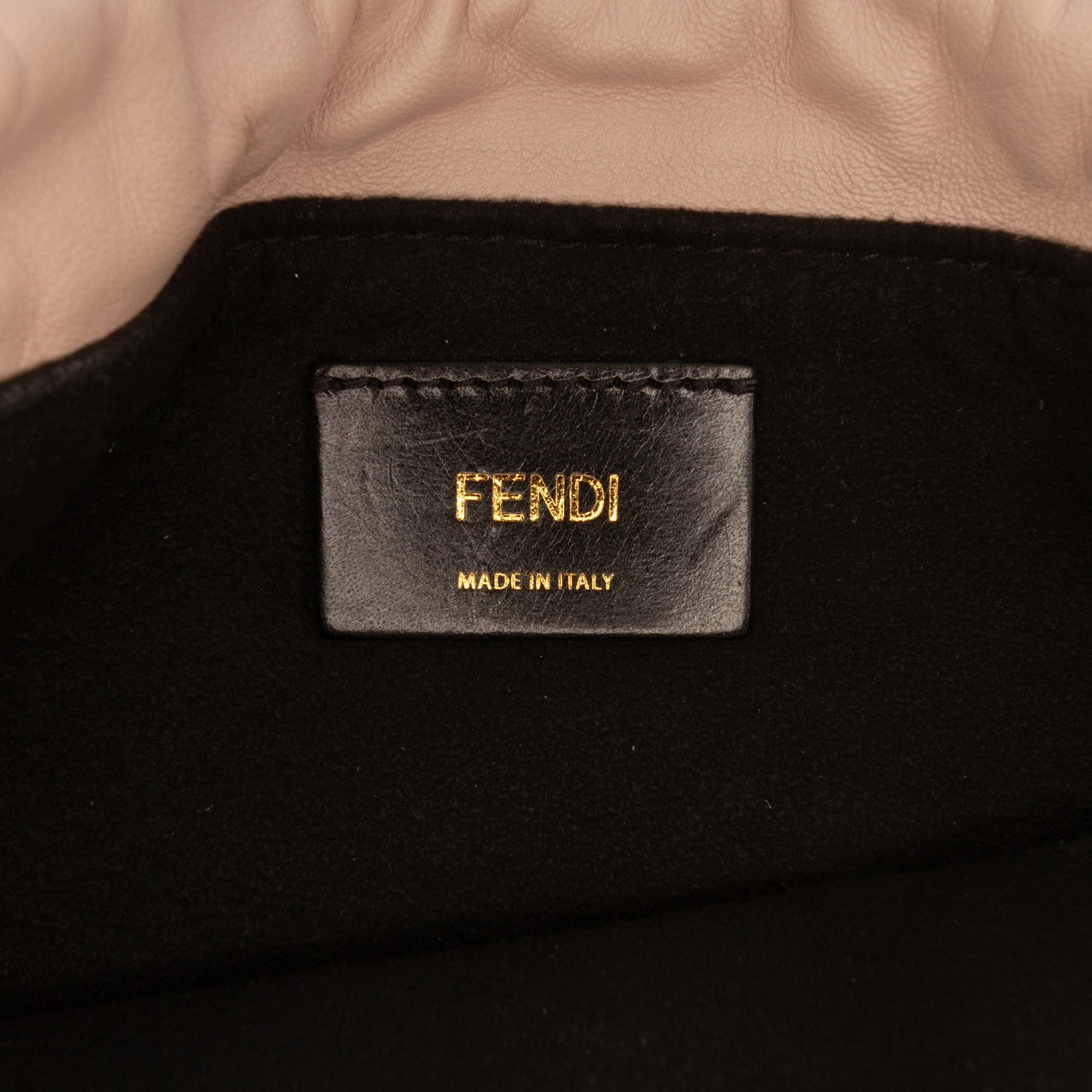 Fendi Small Calfskin Roma Drawstring Crossbody