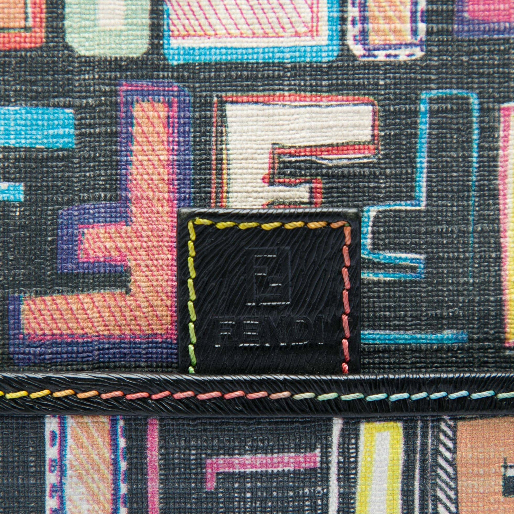 Fendi Multicolor Zucca Spalmati Forever Crossbody