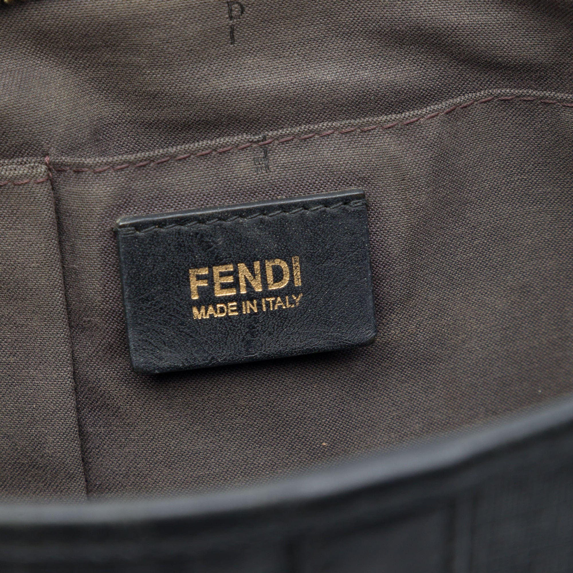 Fendi Zucchino Spalmati Crossbody