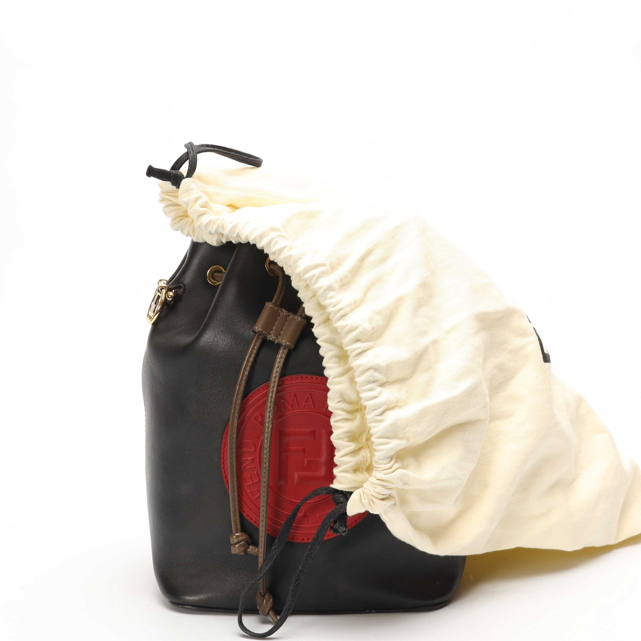 Fendi Mon Tresor Black Bucket Crossbody Bag