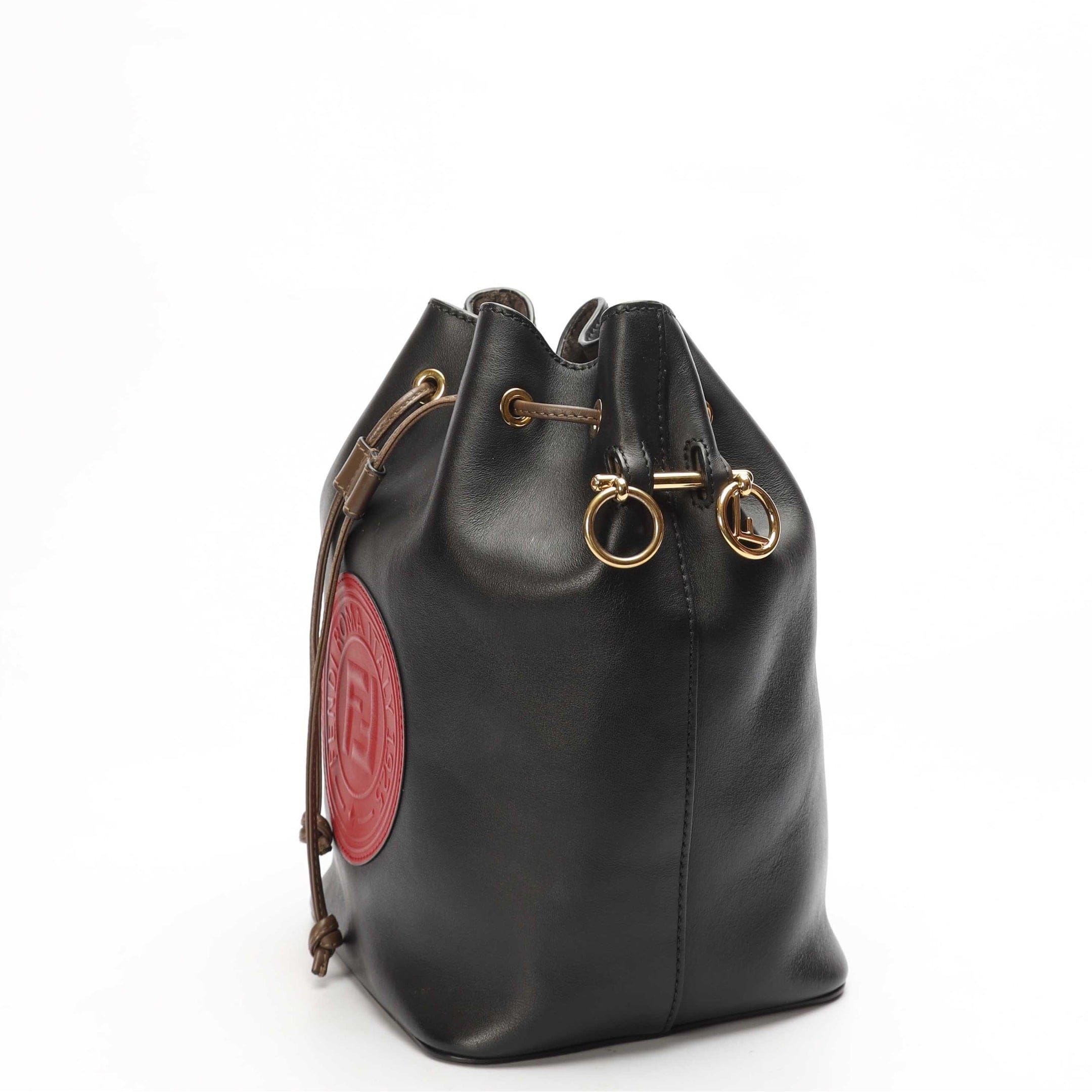 Fendi Mon Tresor Black Bucket Crossbody Bag
