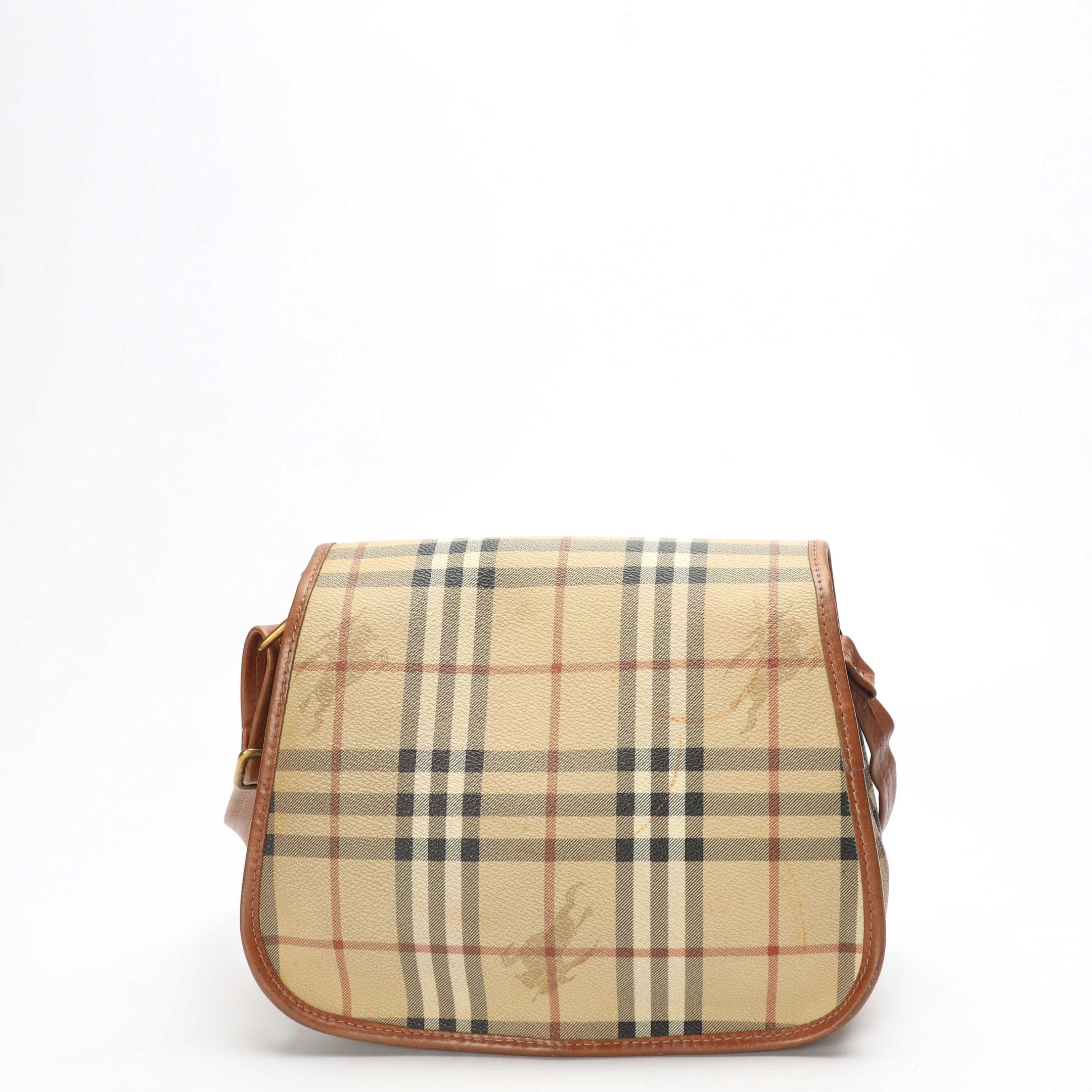 Burberry Haymarket Check Cross Body Bag