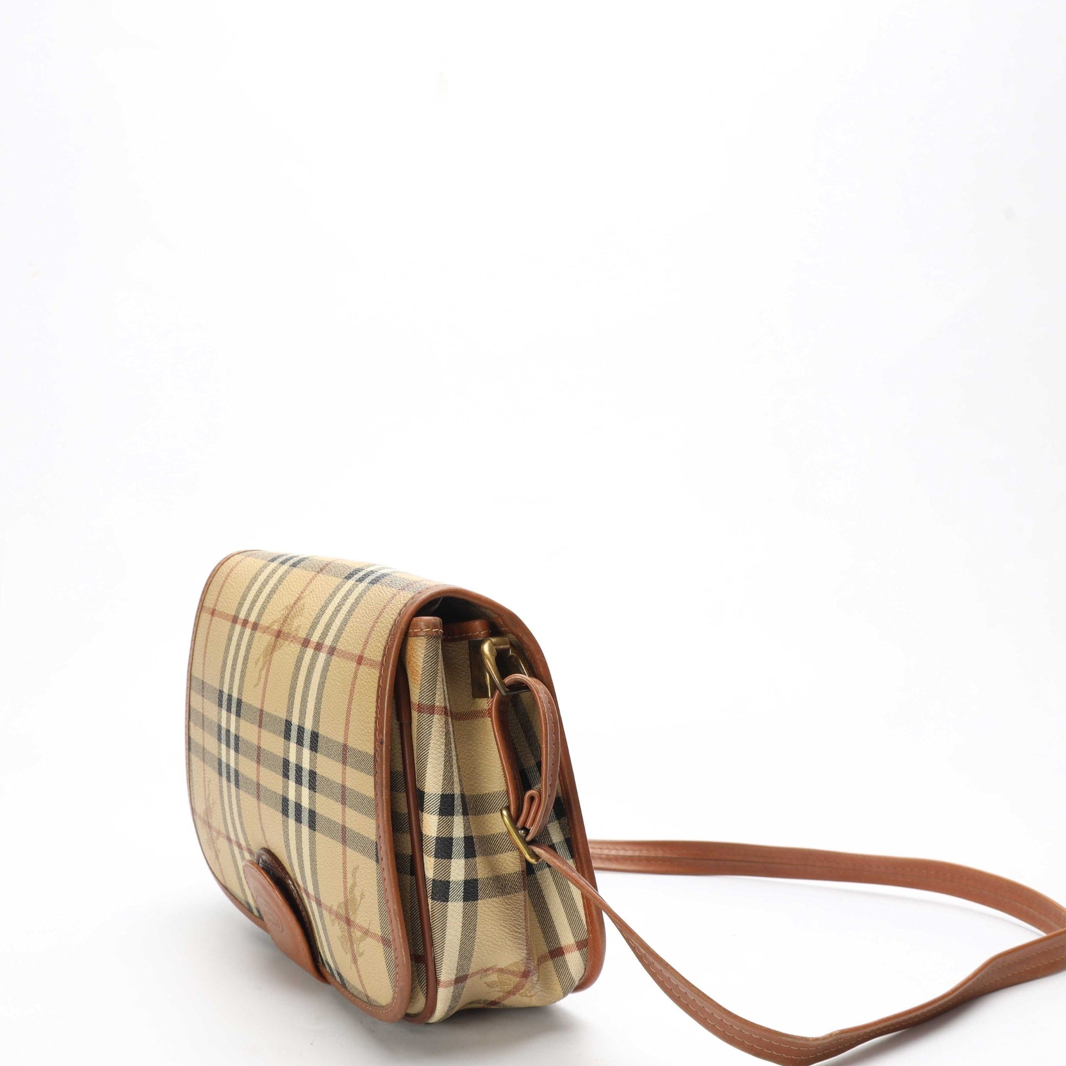 Burberry Haymarket Check Cross Body Bag