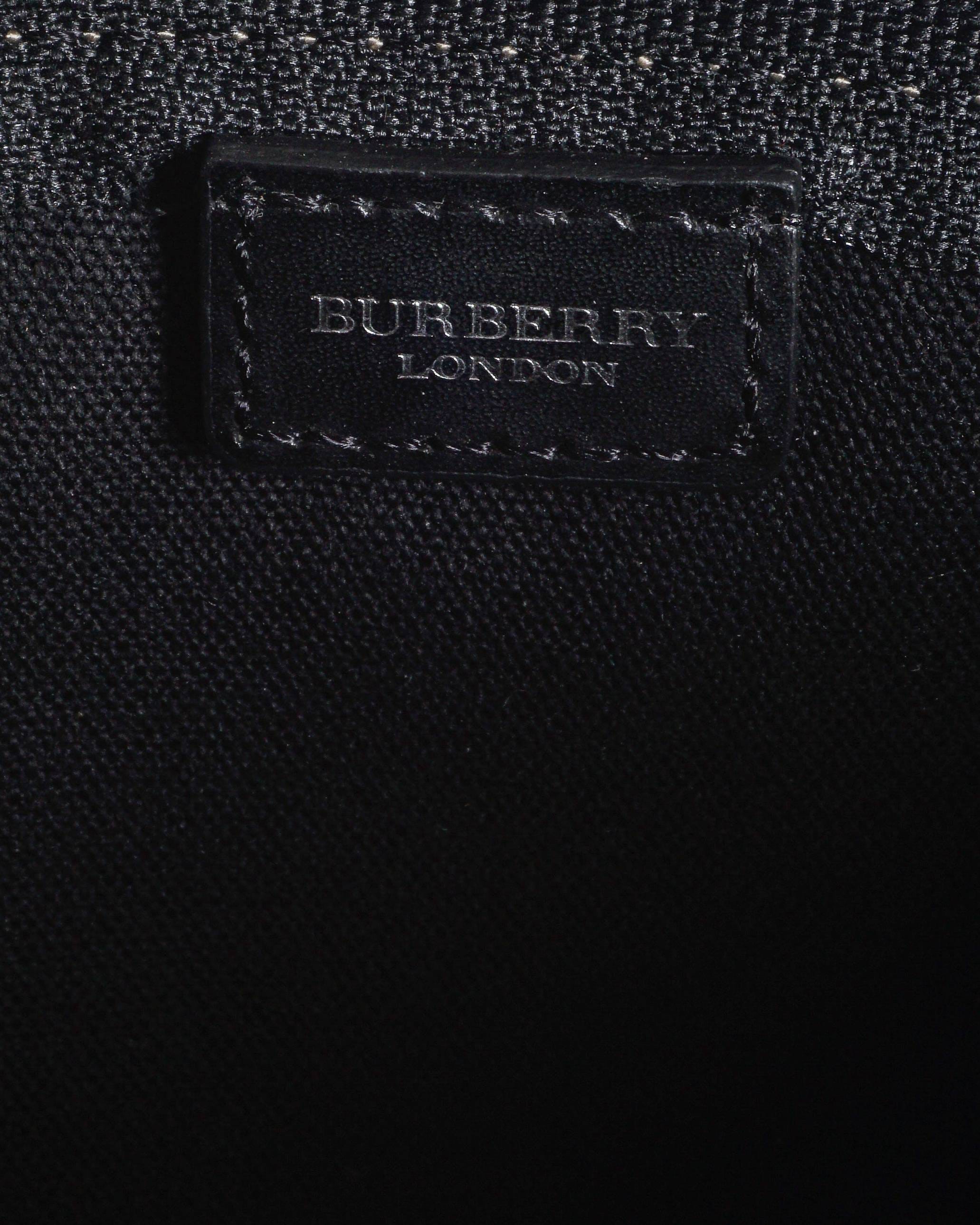 Burberry Vintage Nova Check Canvas Pochette Shoulder Bag