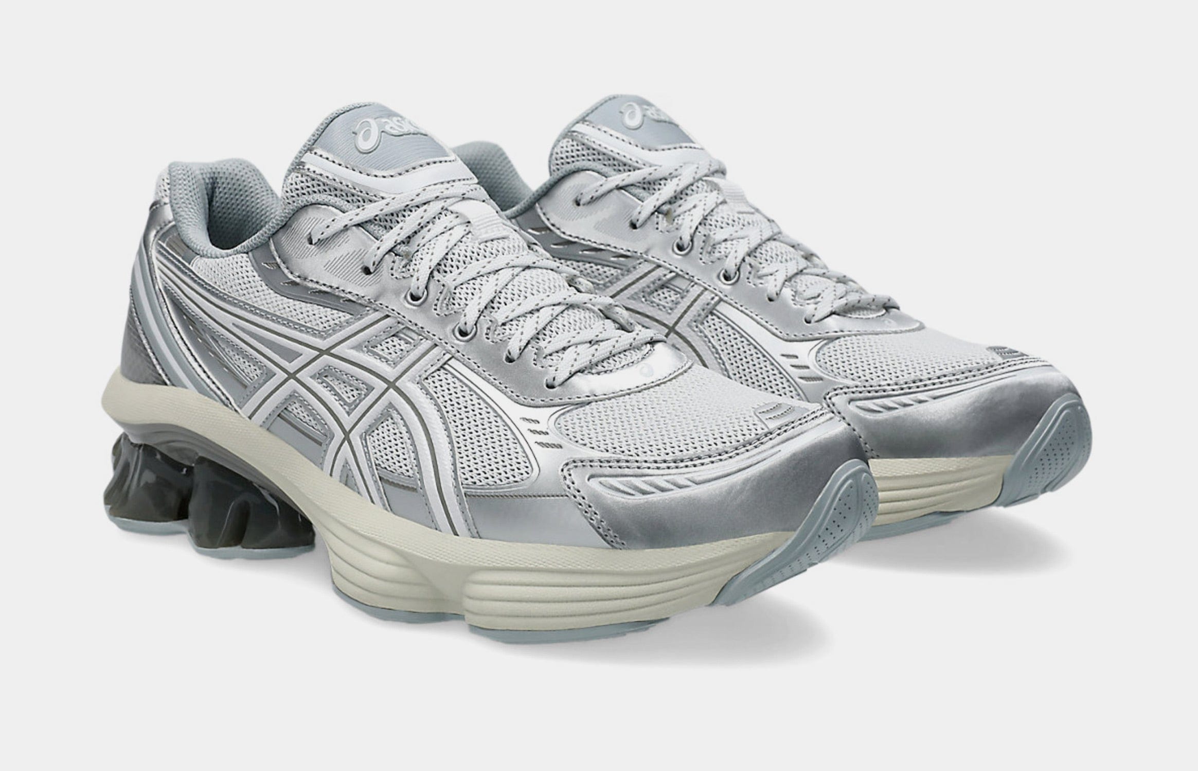 ASICS Gel Kinetic Fluent Mens Running Shoes (White/White)