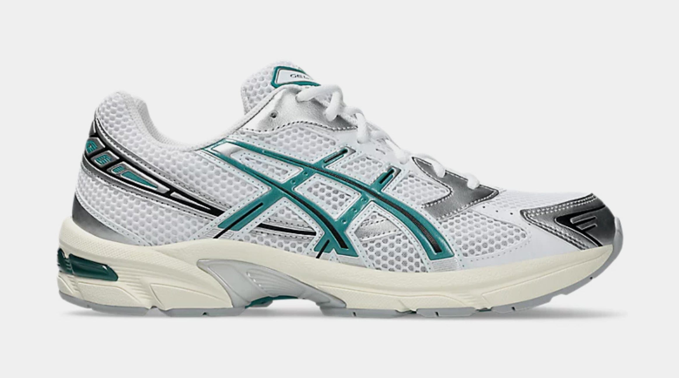 ASICS Gel 1130 Mens Running Shoes (White/Rainy Lake)