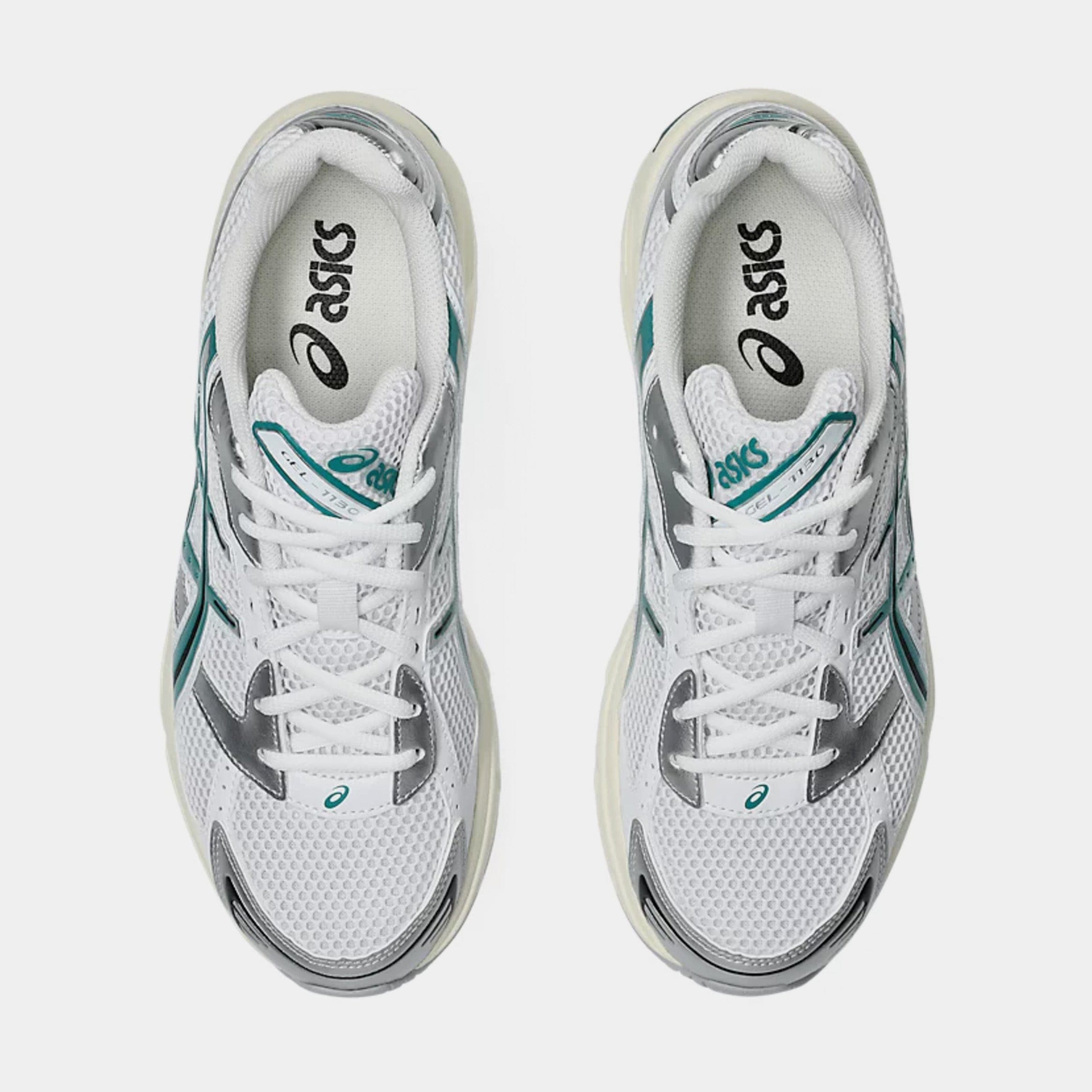 ASICS Gel 1130 Mens Running Shoes (White/Rainy Lake)