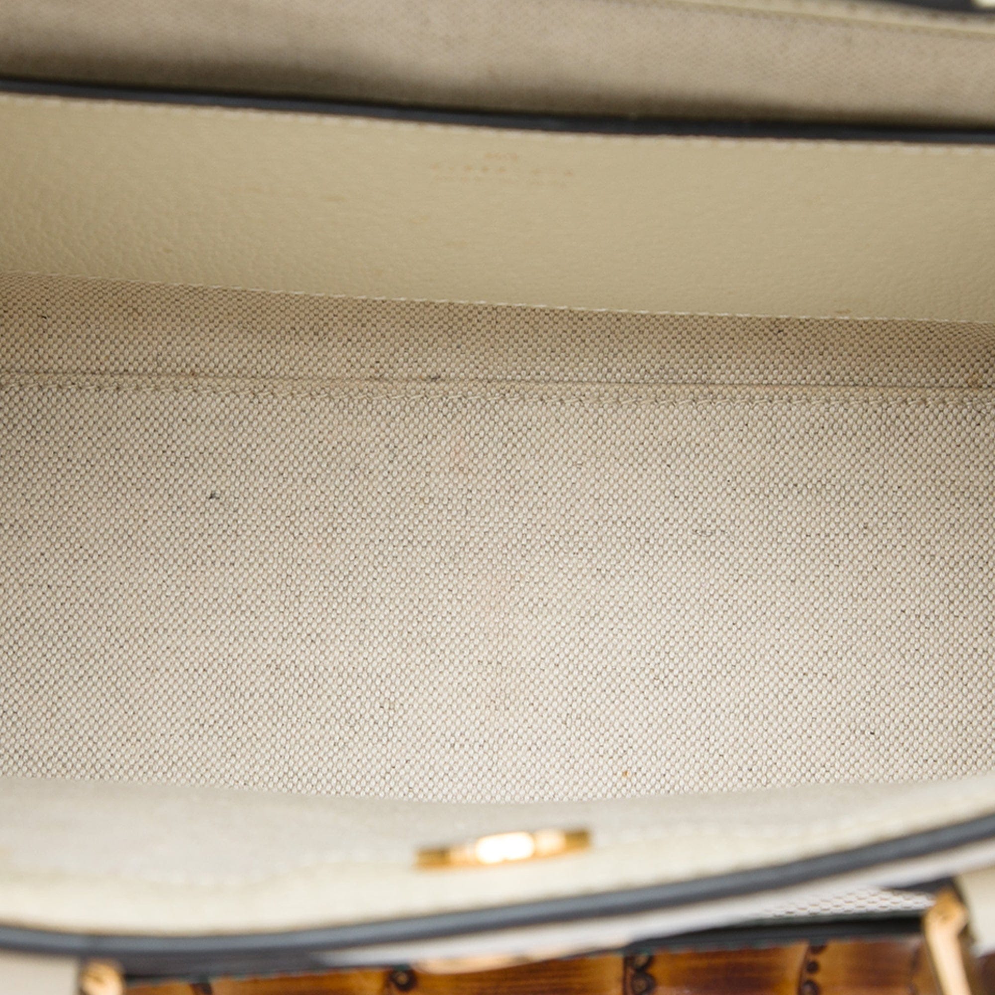 Gucci Medium Jumbo GG Canvas Bamboo Diana Satchel