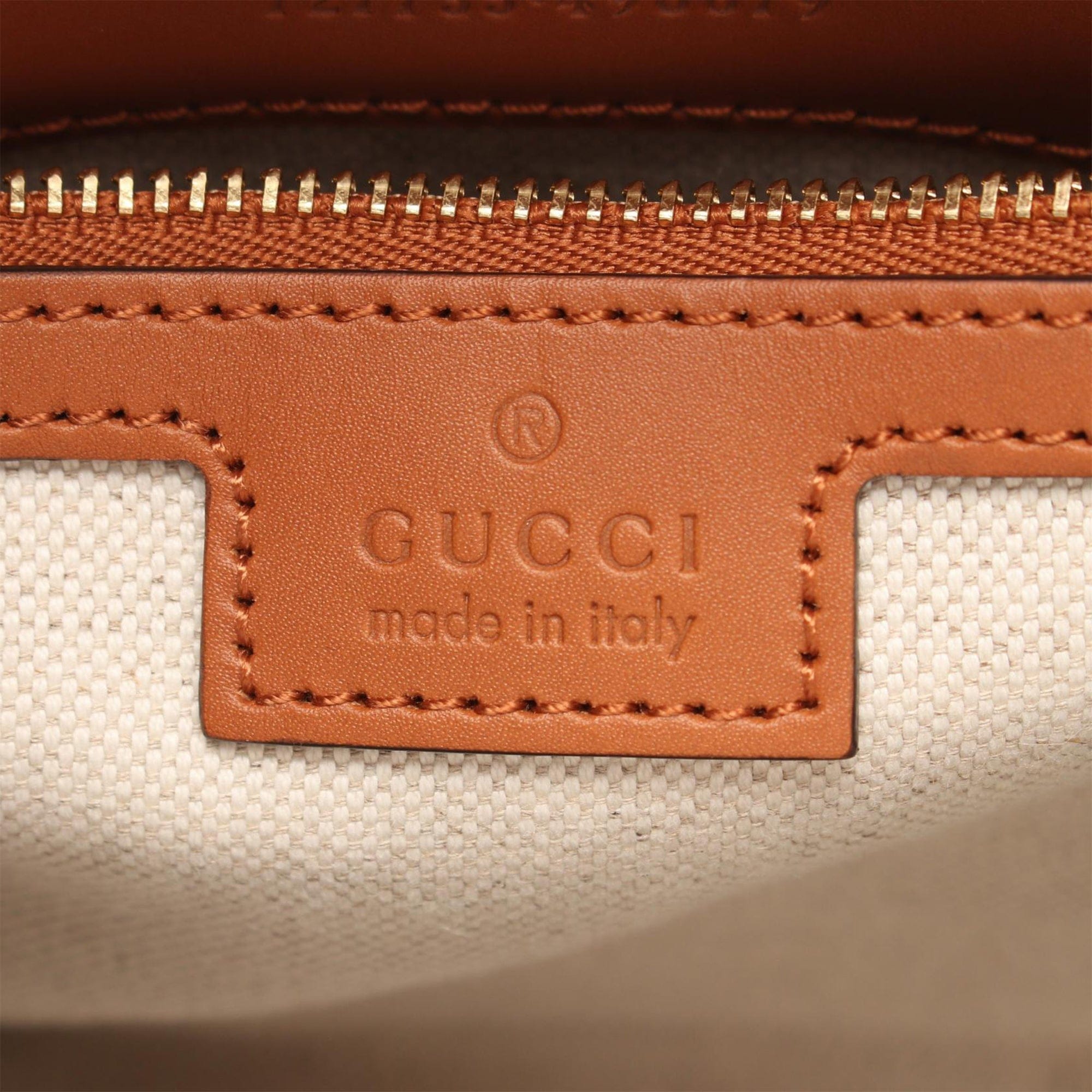 Gucci Mini Canvas Interlocking G Satchel