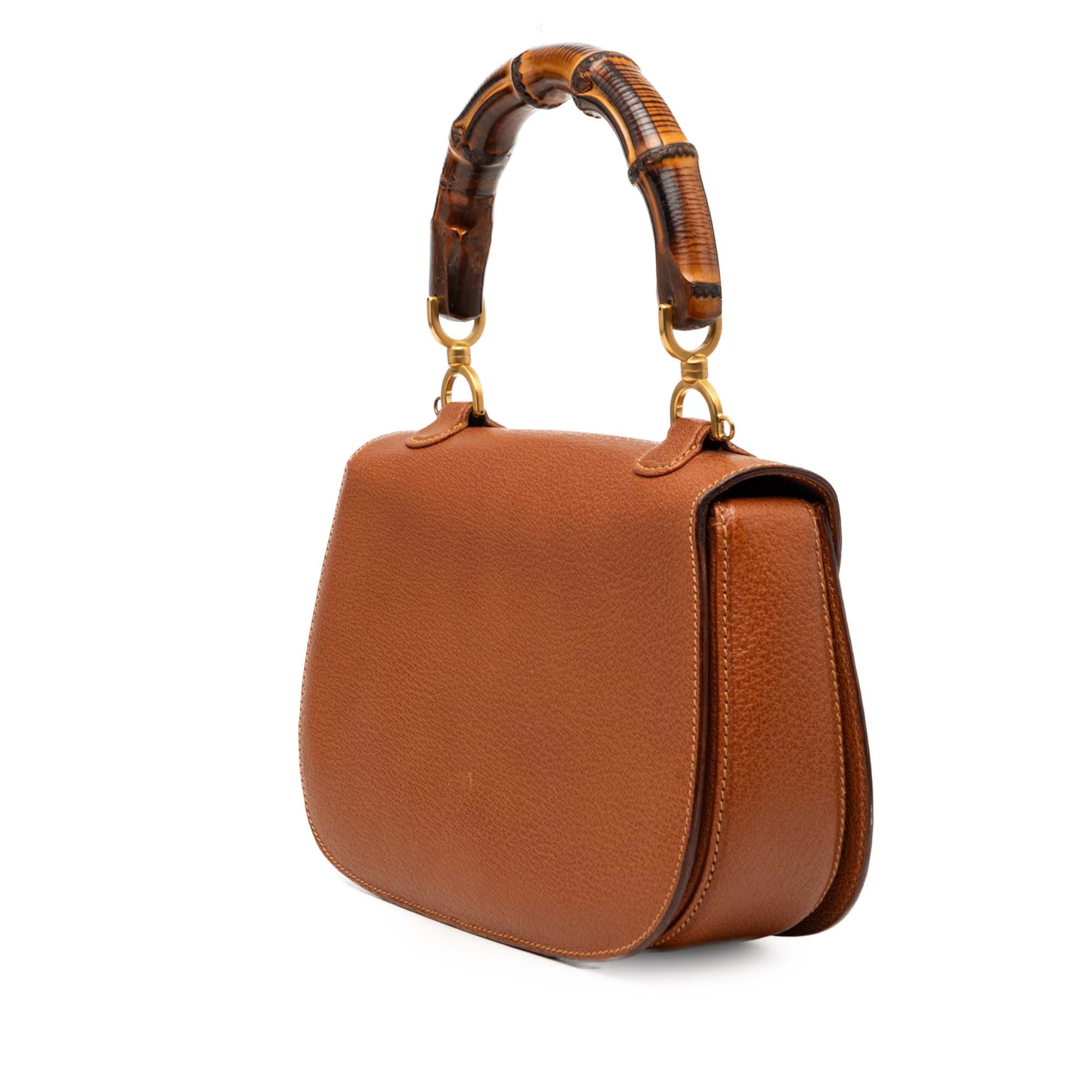 Gucci Grained Calfskin Bamboo Night