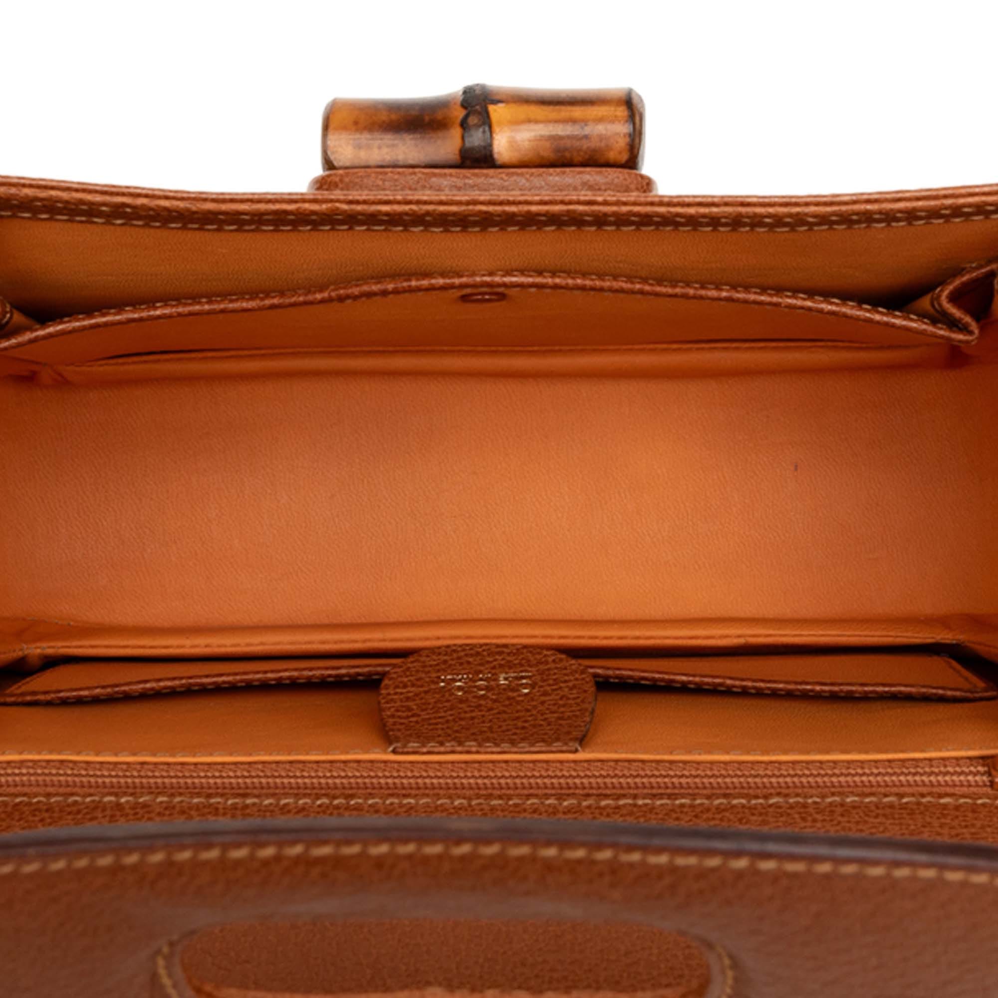 Gucci Grained Calfskin Bamboo Night