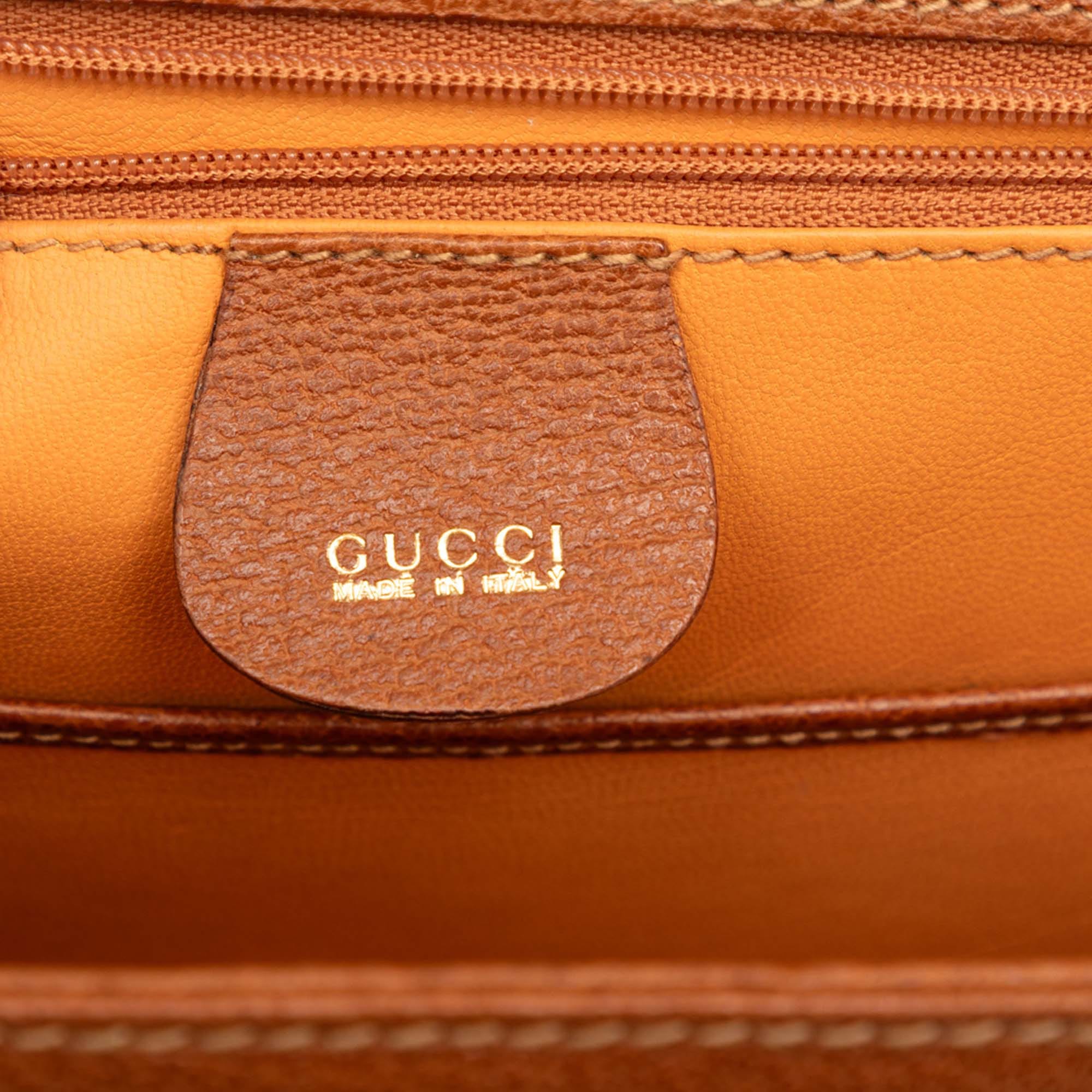 Gucci Grained Calfskin Bamboo Night