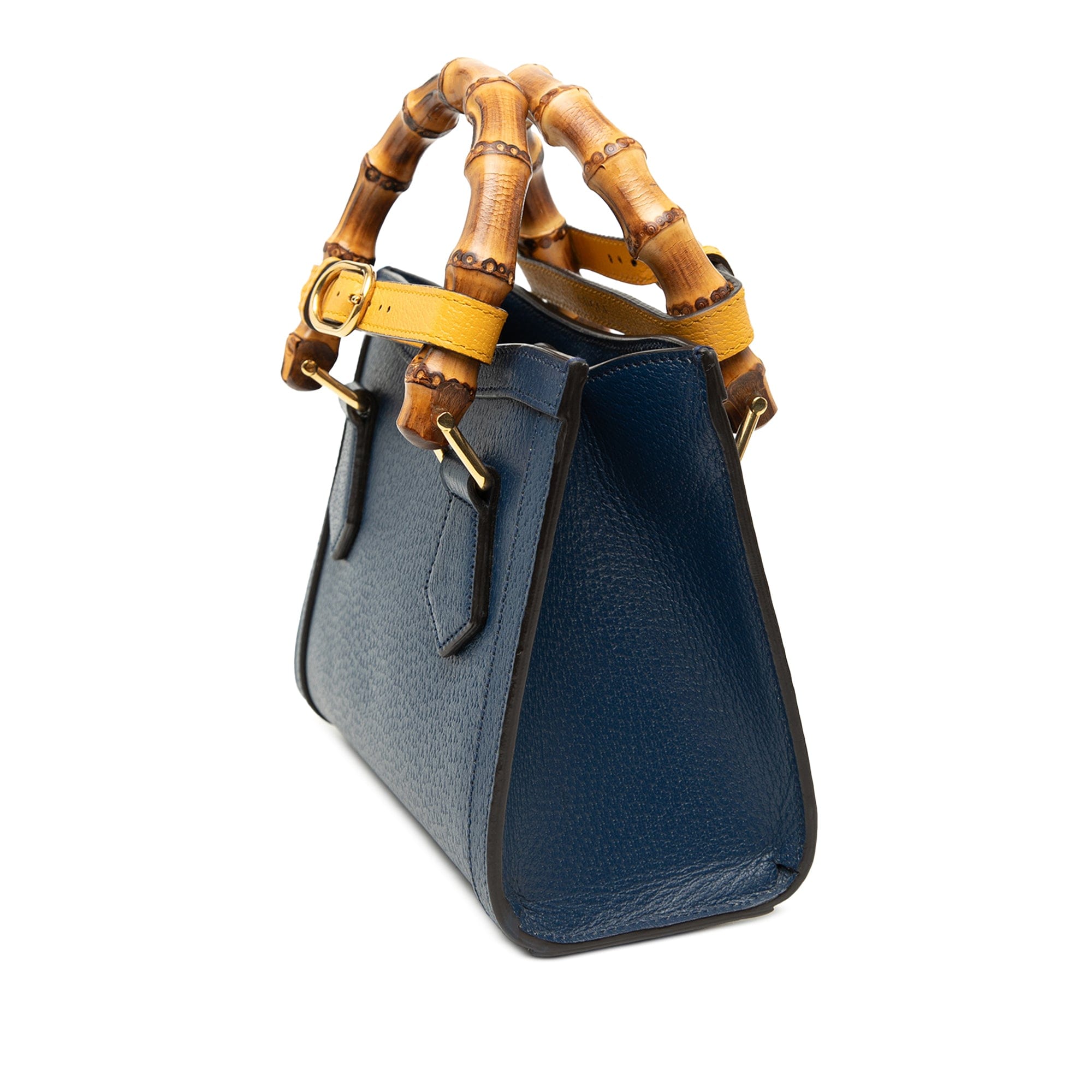 Gucci Small Calfskin Bamboo Diana Satchel