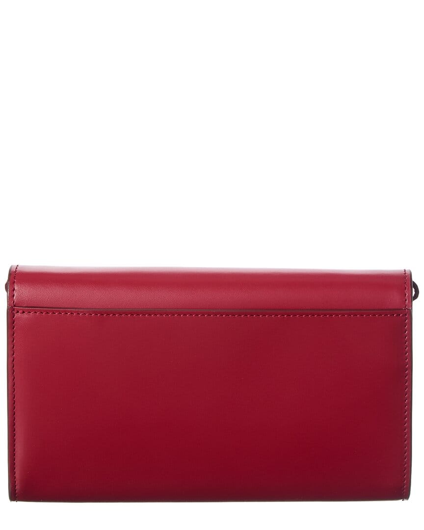 Burberry Leather Wallet On Chain