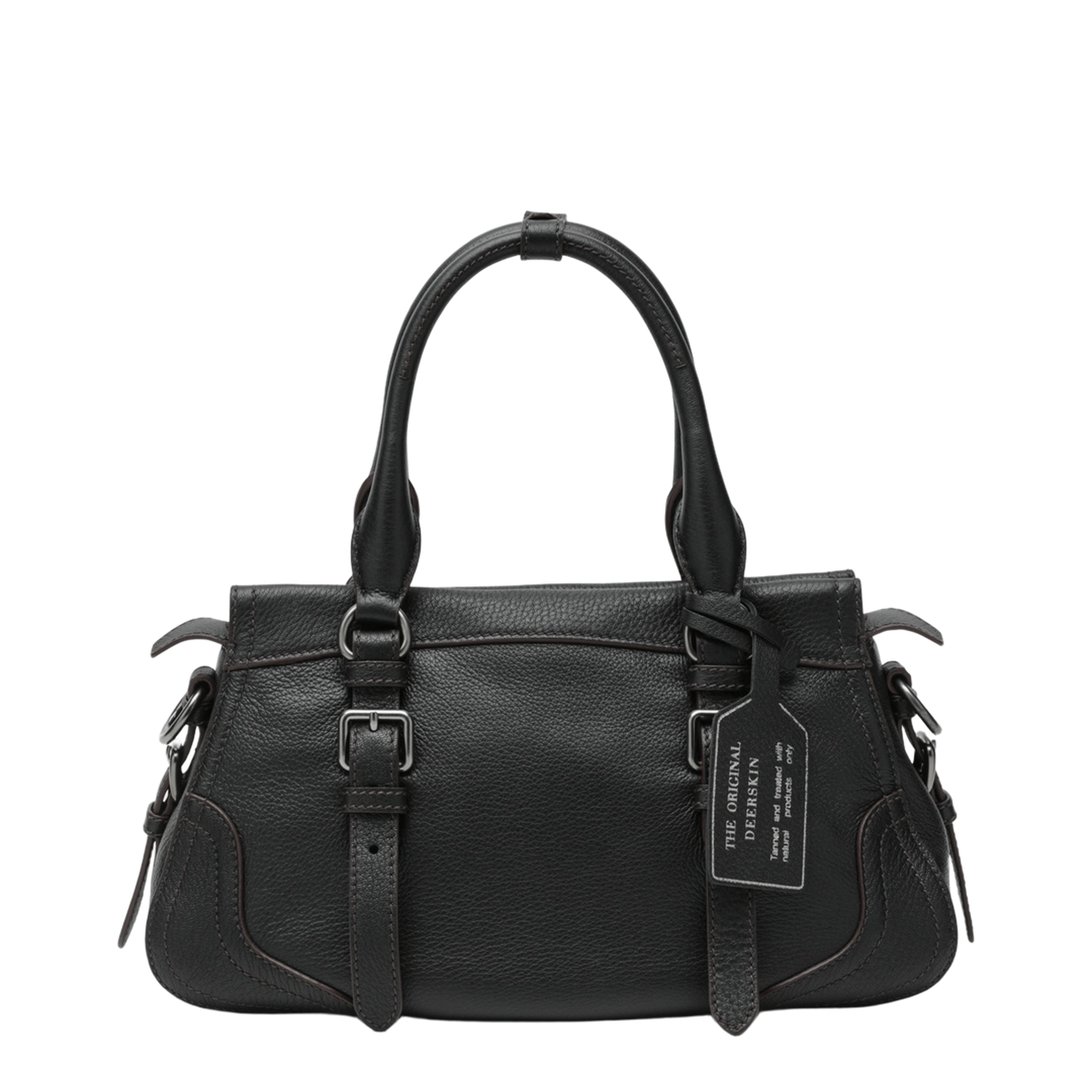 Prada Large Leather Tote Bags - Black