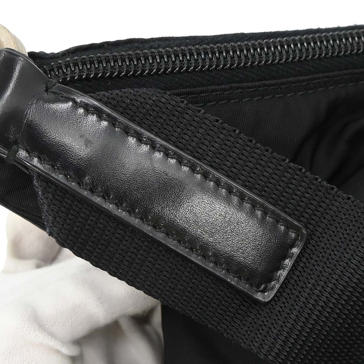 Prada Black Nylon Shoulder Bag