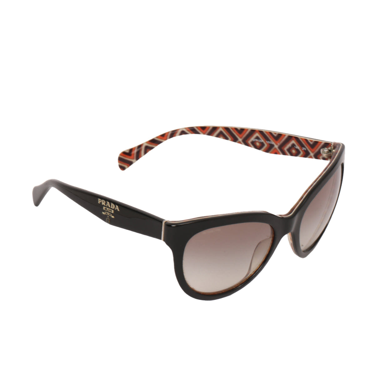 Prada Hexagonal Havana Cat Eye