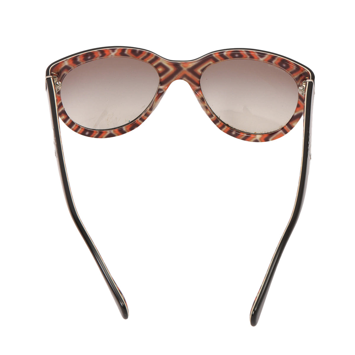 Prada Hexagonal Havana Cat Eye