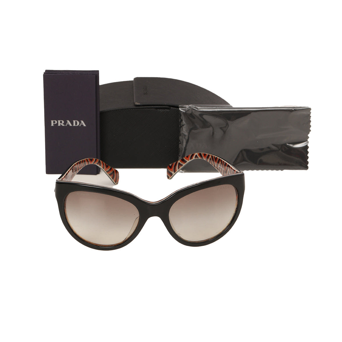 Prada Hexagonal Havana Cat Eye