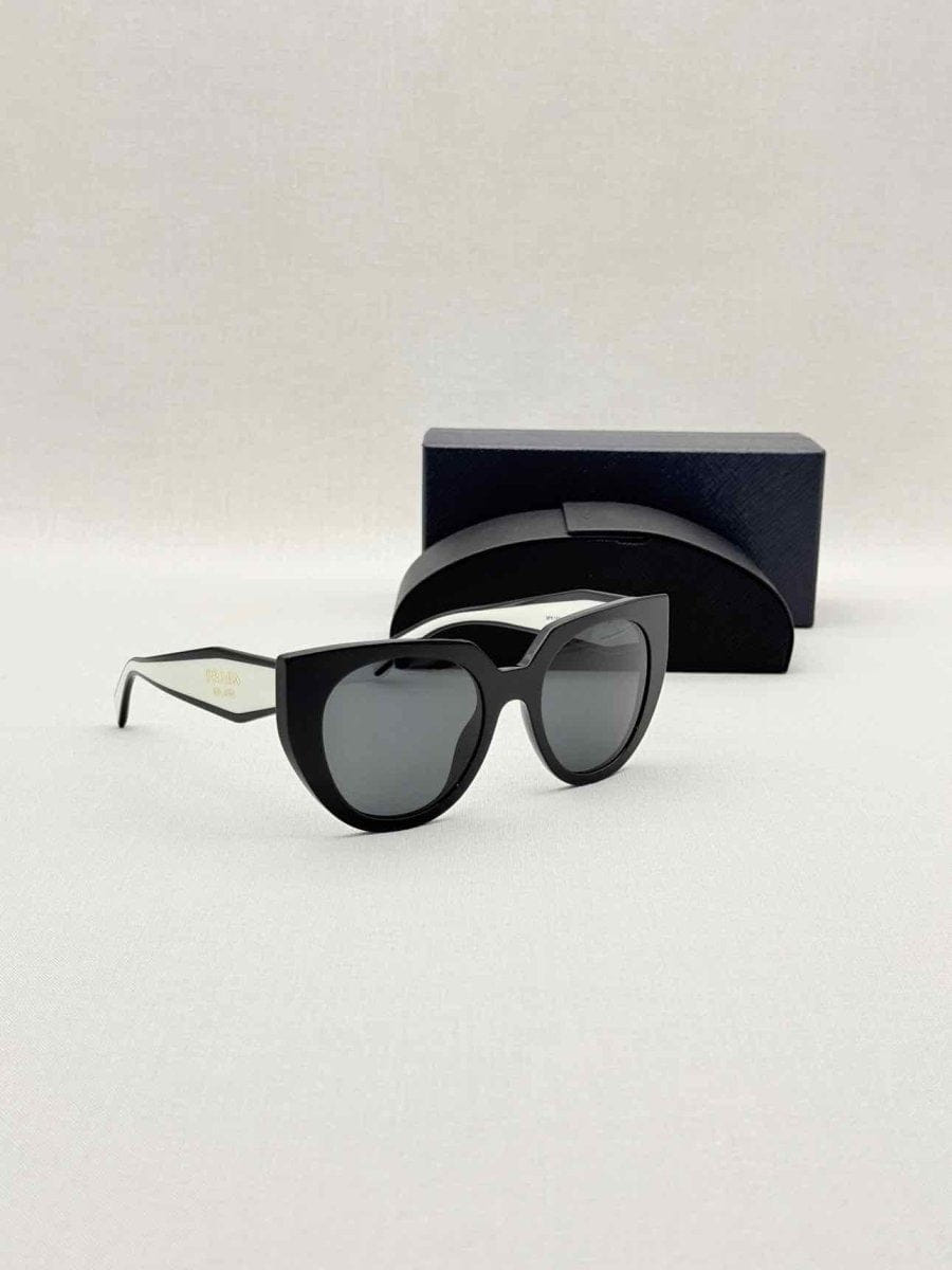 Prada Black & White Sunglasses