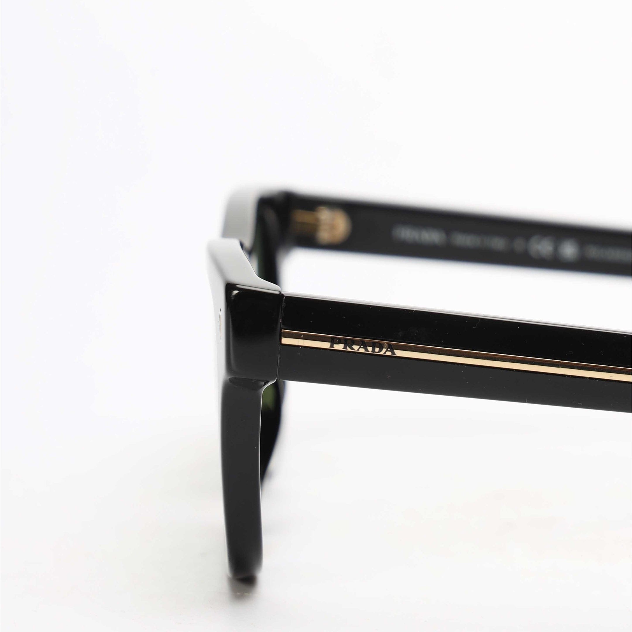 Prada Iconic Metal Plaque Sunglasses