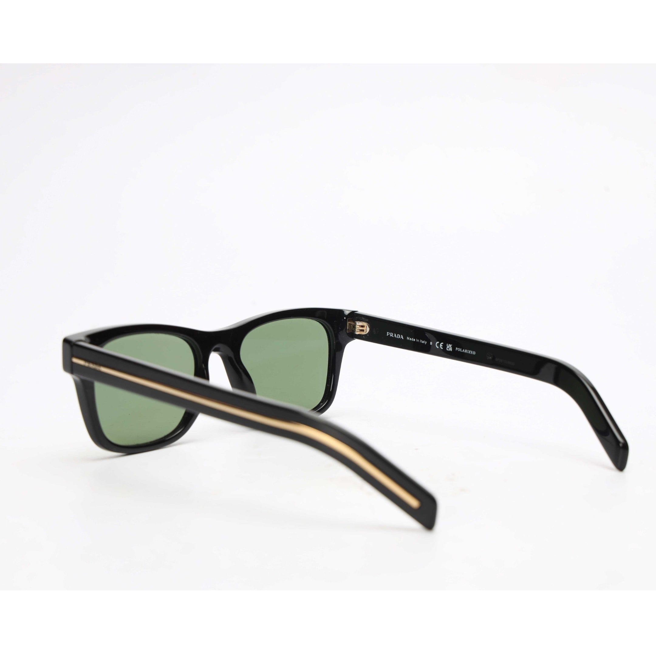 Prada Iconic Metal Plaque Sunglasses