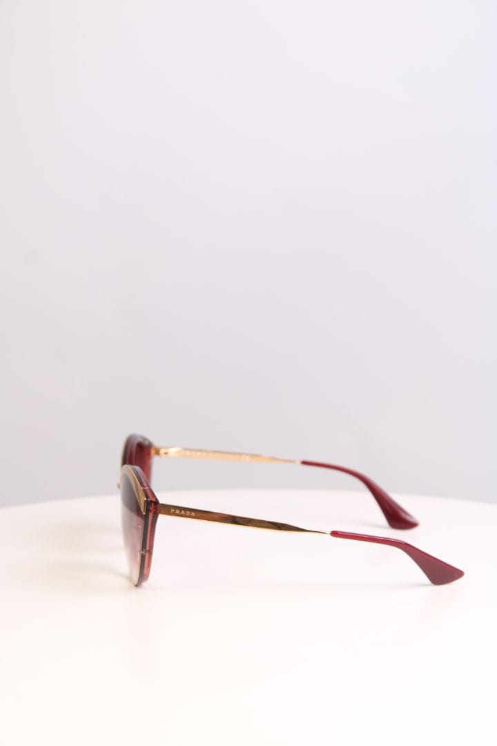 Prada Tint Sunglasses Pink/ Gold