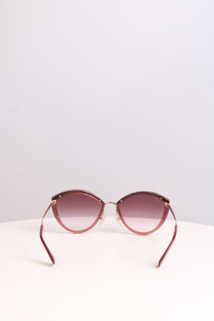 Prada Tint Sunglasses Pink/ Gold