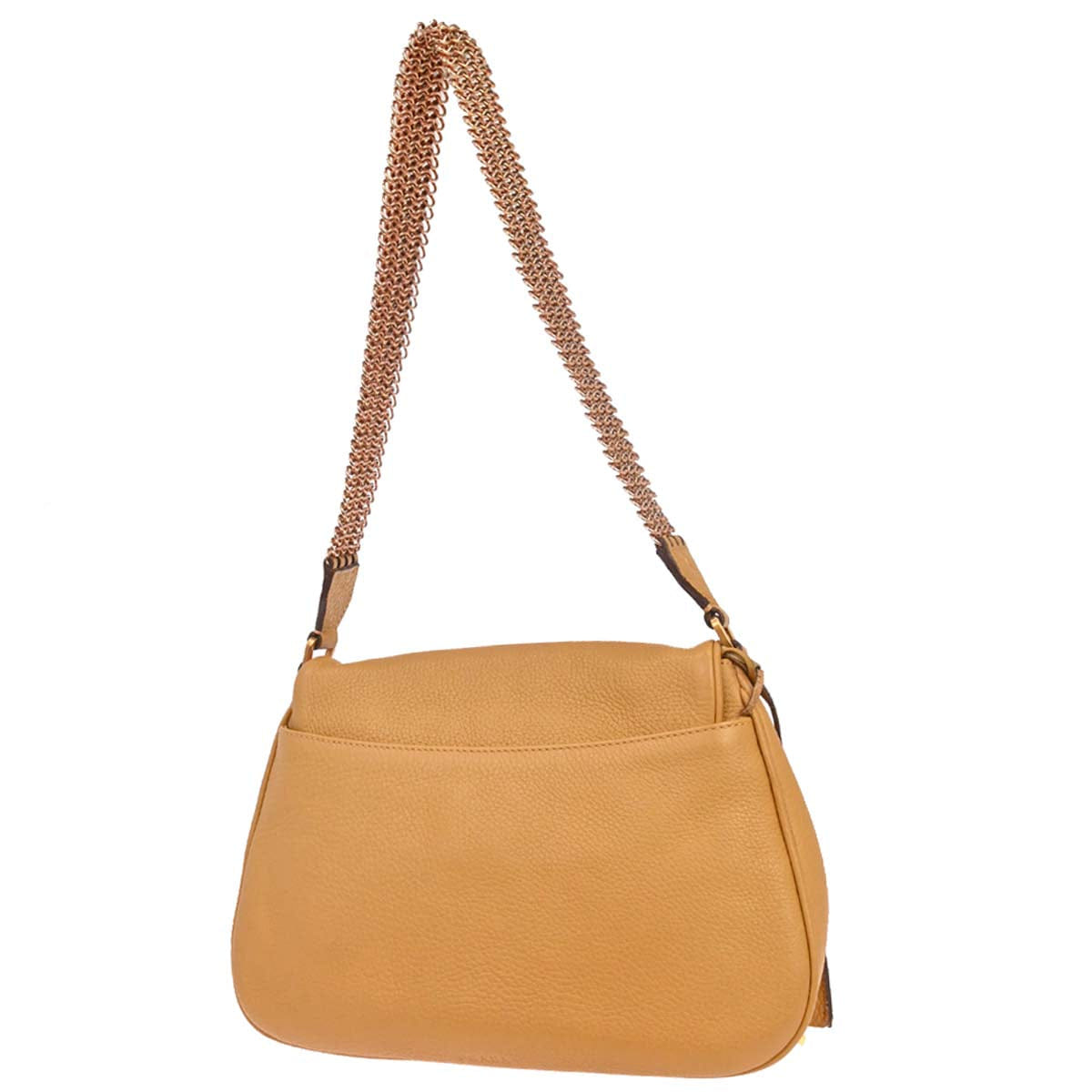 Prada Beige Calfskin Shoulder Bag