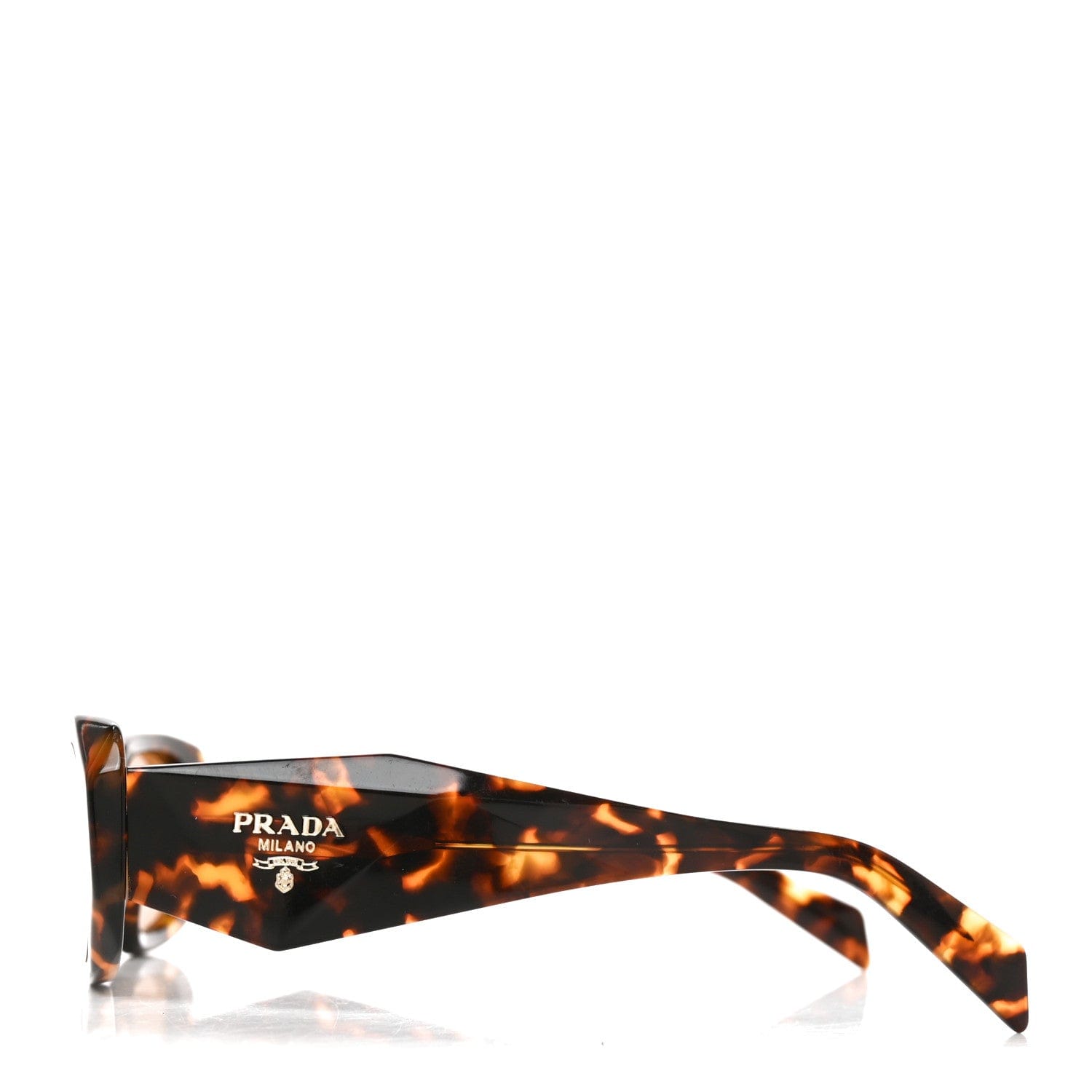 Prada Acetate Symbole Sunglasses SPR 17W Havana