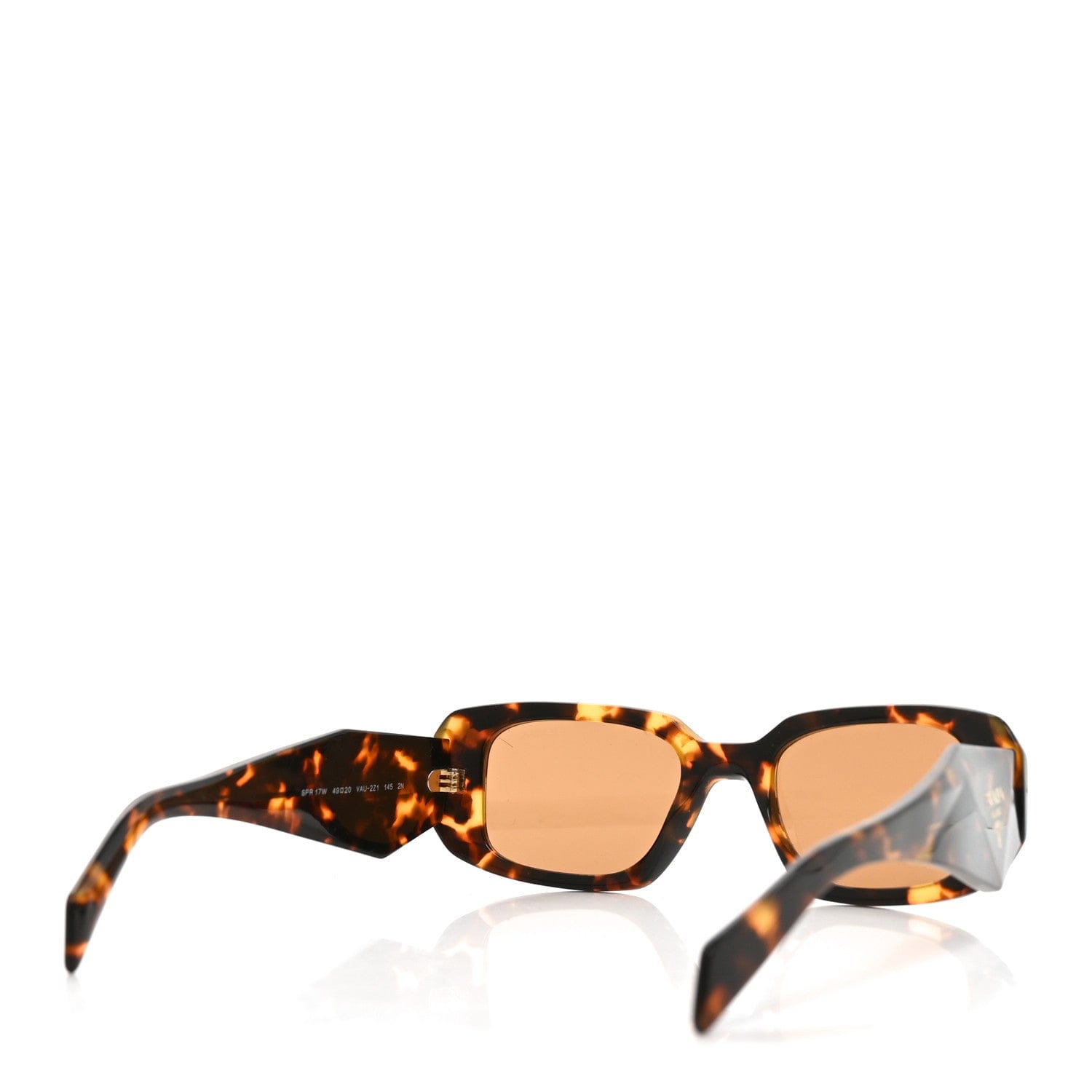 Prada Acetate Symbole Sunglasses SPR 17W Havana