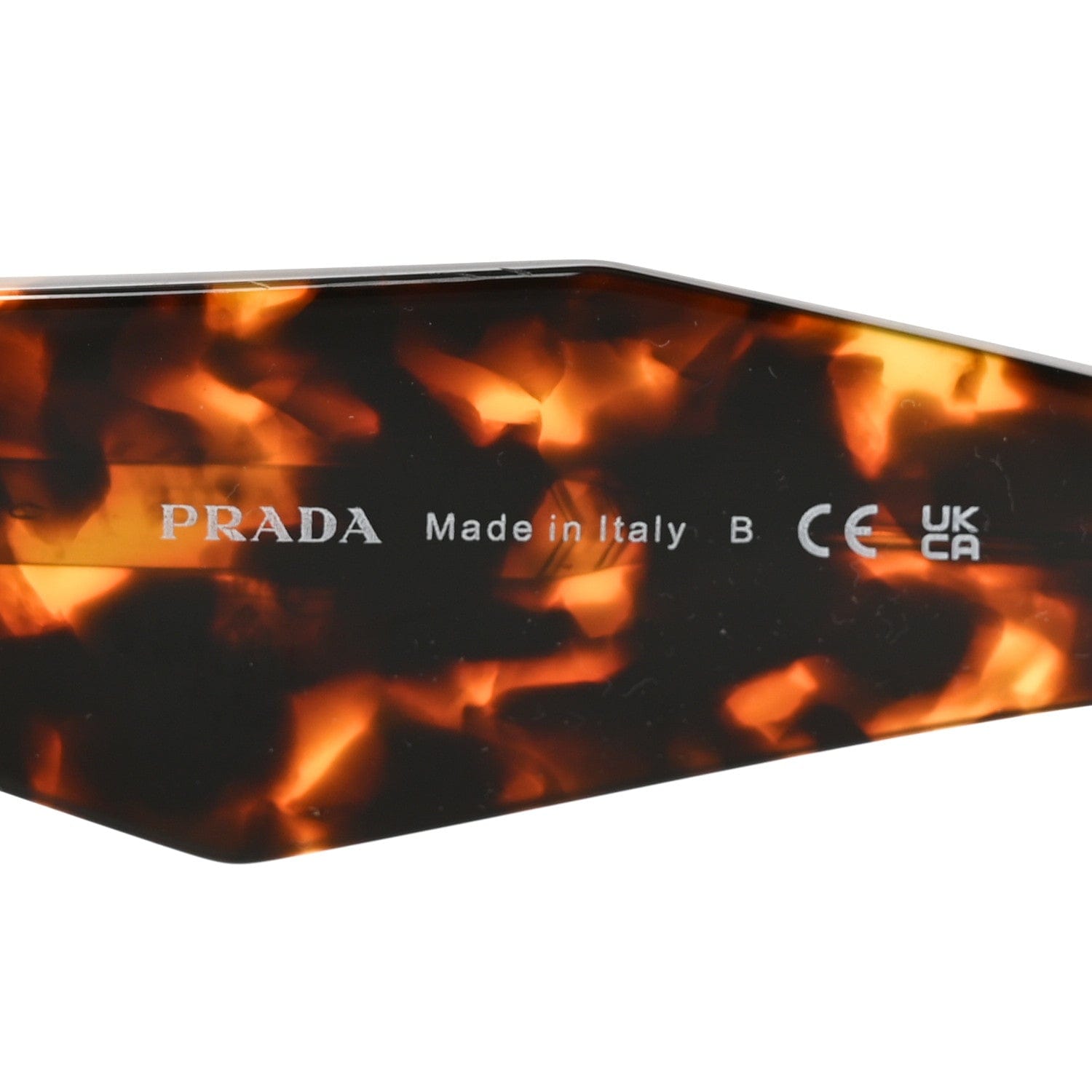 Prada Acetate Symbole Sunglasses SPR 17W Havana